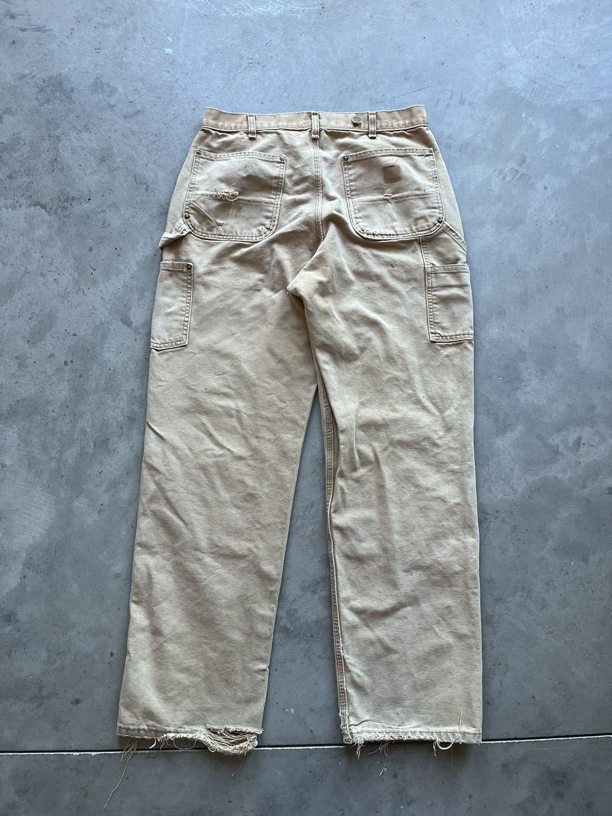 Carhartt 90s Carhartt Double Knee Work Pants Size US 34 / EU 50 - 2 Thumbnail