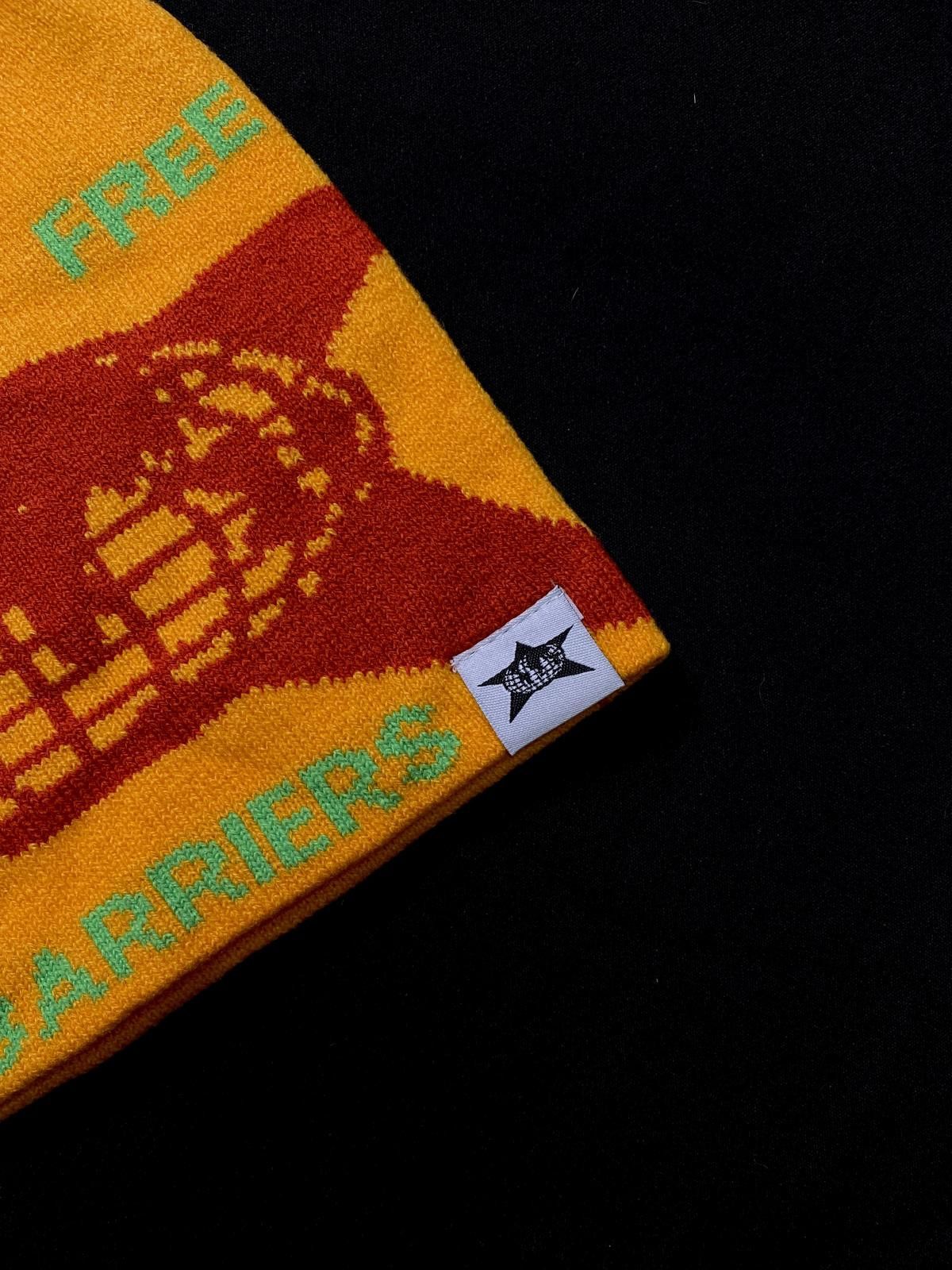 Barriers Rare New Barriers Live Free No Cuff Knit Beanie Hat Yellow Size ONE SIZE - 2 Thumbnail