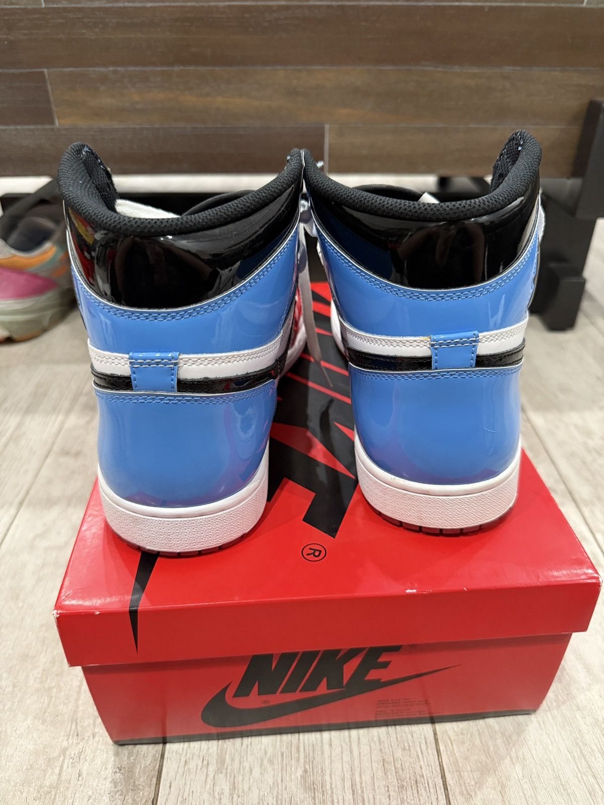 Jordan Brand Air Jordan 1 High OG Fearless UNC Chicago Size US 10.5 / EU 43-44 - 3 Thumbnail