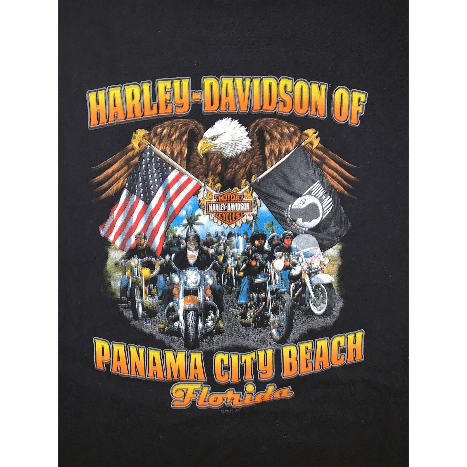 Harley Davidson Harley Davidson Panama City Beach Cut Off T Shirt XXL Black Size US XL / EU 56 / 4 - 1 Thumbnail