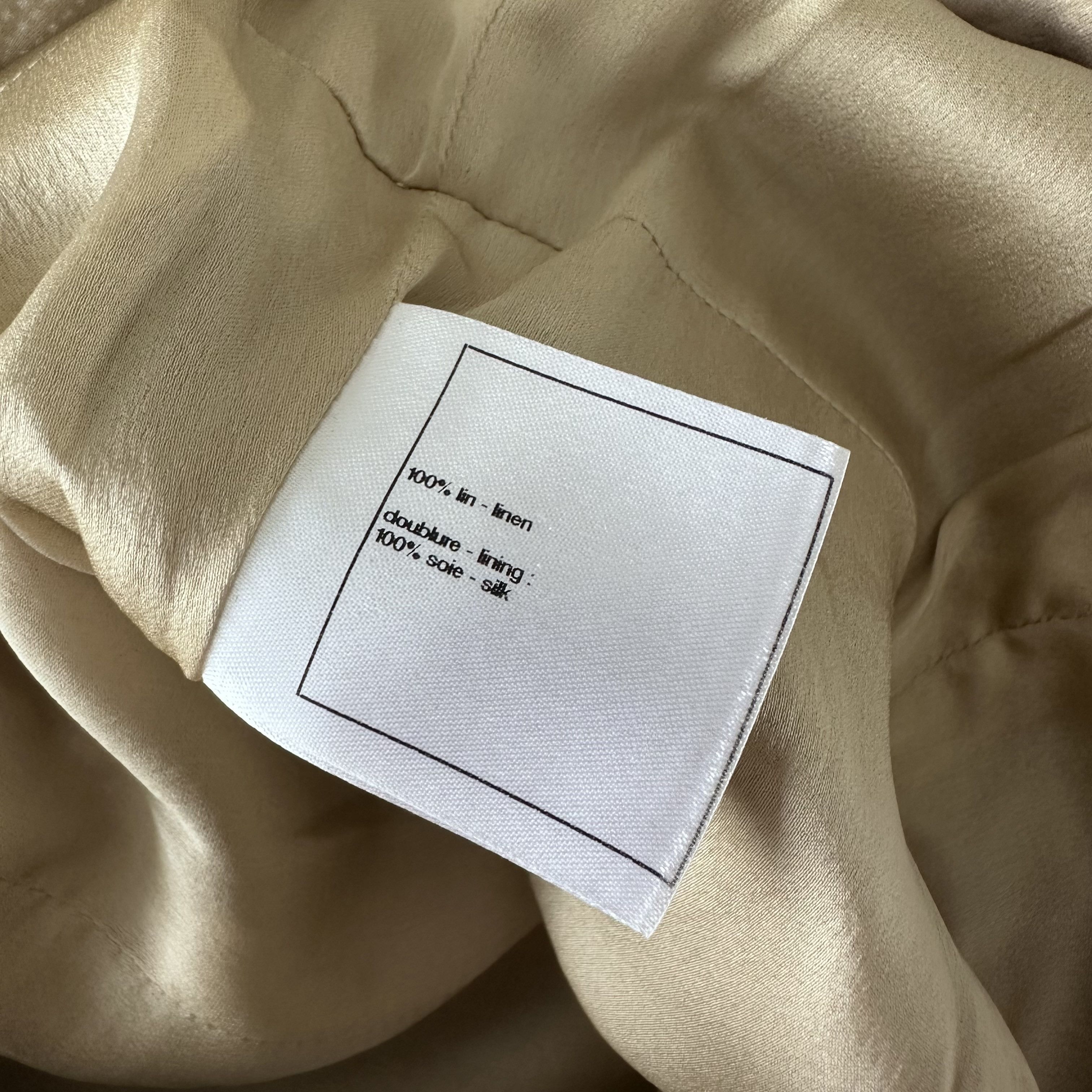 Chanel CHANEL S10 A-line linen dreas Size XS / US 0-2 / IT 36-38 - 10 Thumbnail