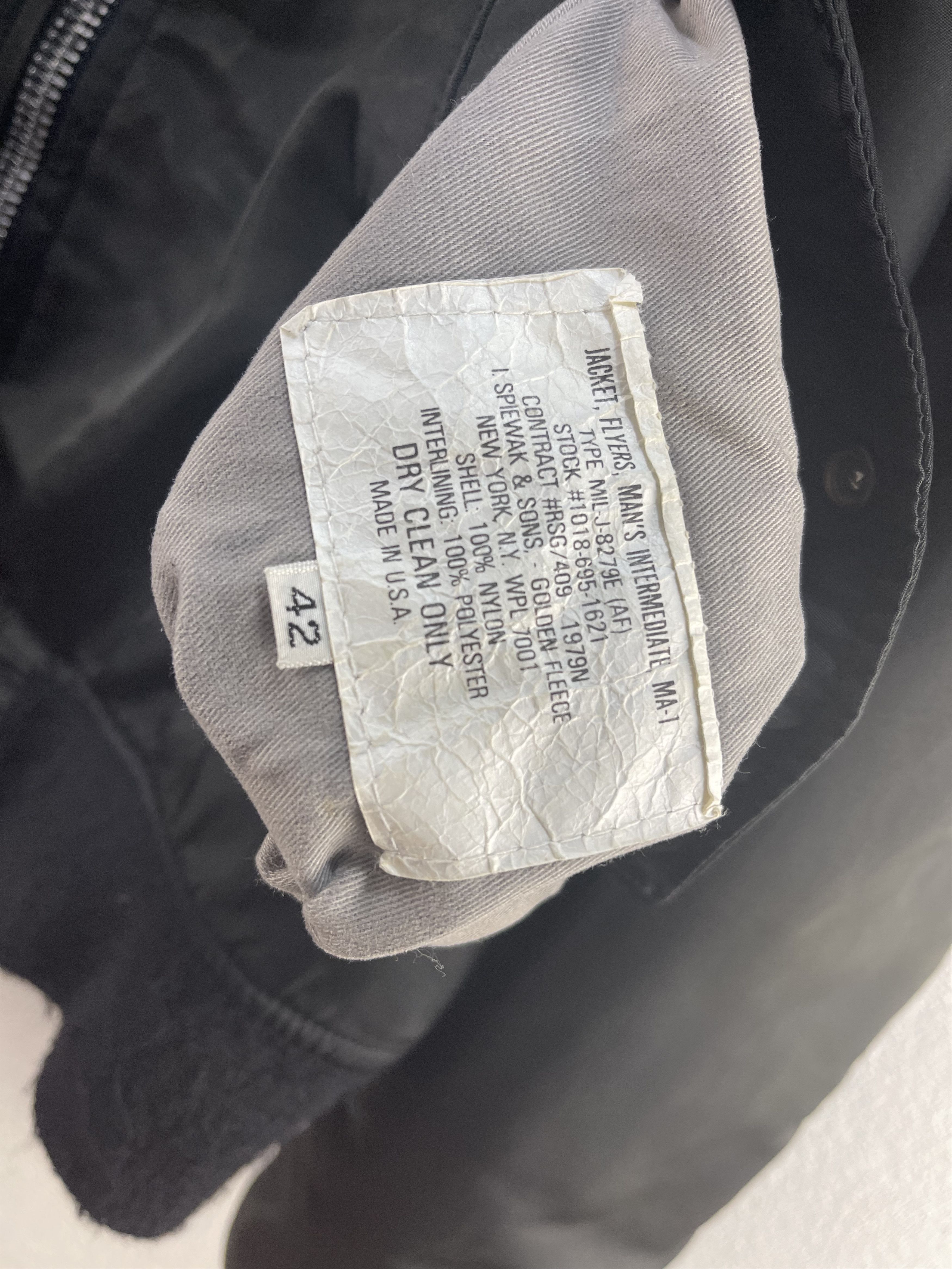 I. Spiewak And Sons Vintage Spiewak Golden Fleece Bomber Military Jacket Size US L / EU 52-54 / 3 - 13 Thumbnail