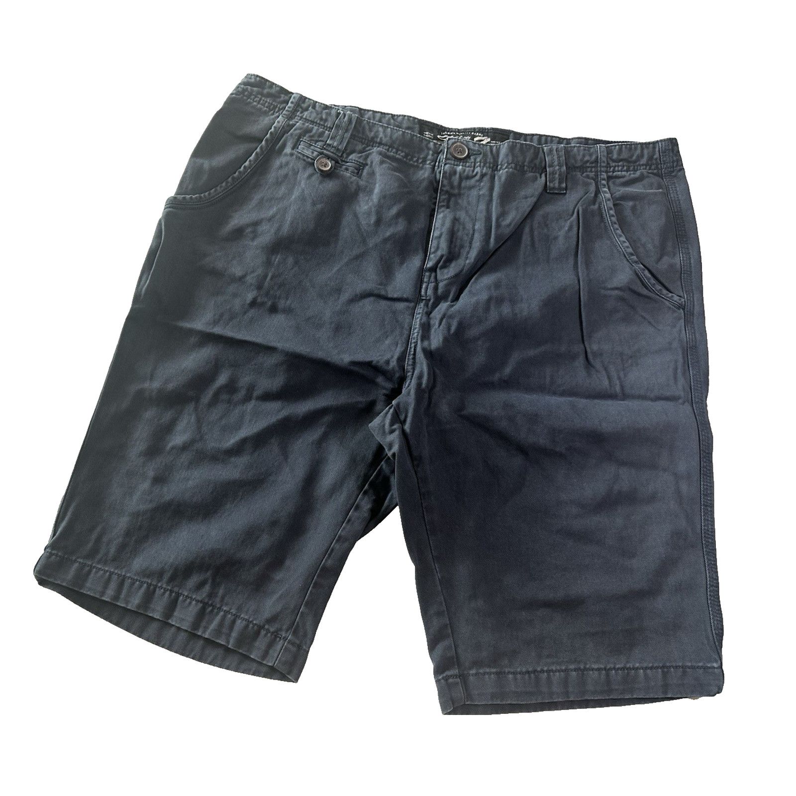 Seven 7 Seven 7 Bermuda Chino Shorts Navy Blue Men's Size 38 Casual Size US 38 / EU 54 - 1 Thumbnail