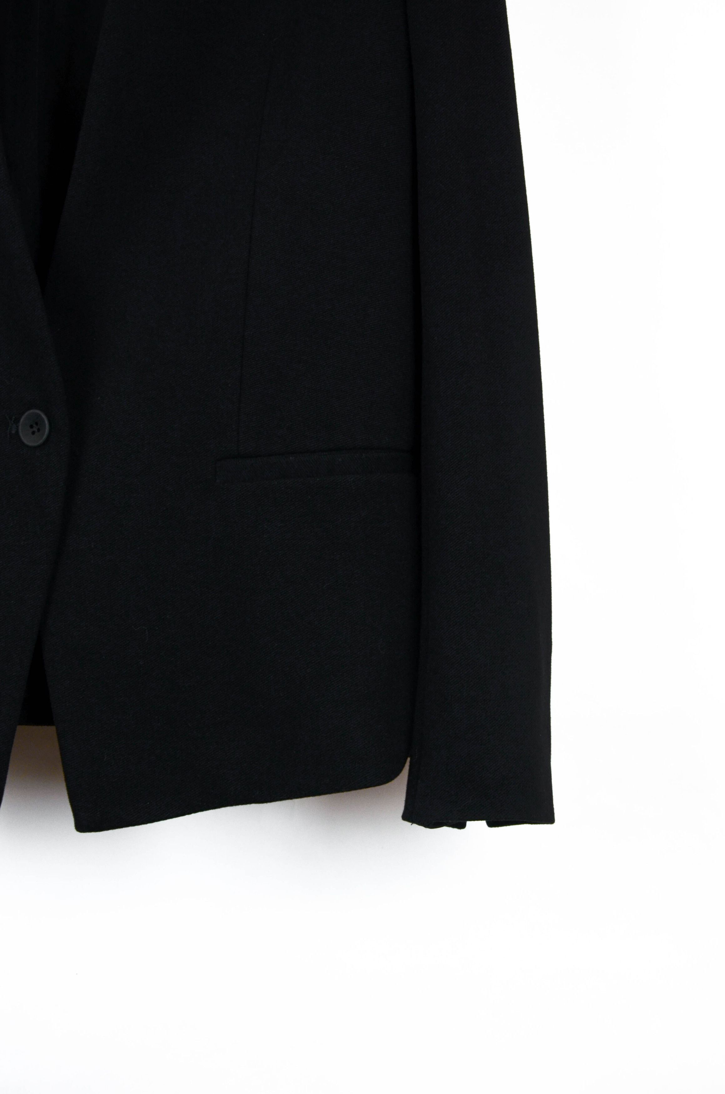 Helmut Lang Helmut Lang Tailored Black Blazer – Minimalism Jacket - S Size S / US 4 / IT 40 - 13 Thumbnail