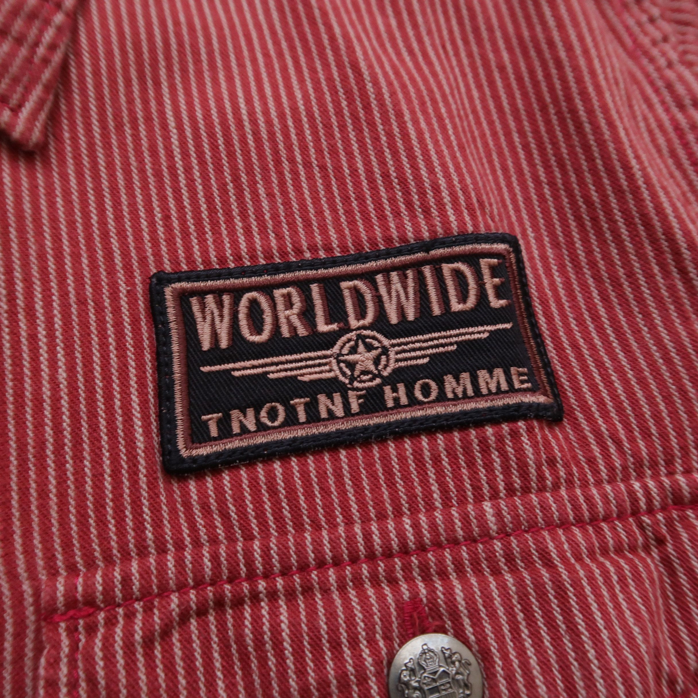 291295=Homme 291295 Homme Hickory Military Shirt Army Patch Size US M / EU 48-50 / 2 - 6 Thumbnail