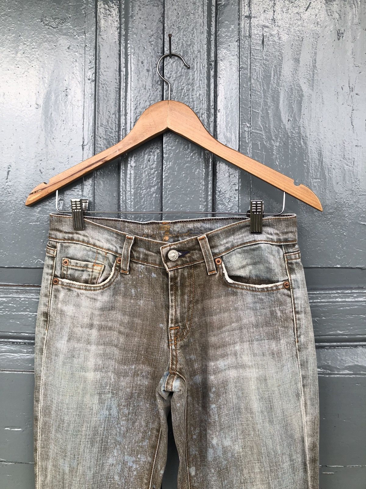 7 For All Mankind 💥Flare💥 7 For All Mankind Rusty Denim Pants Size US 29 - 3 Thumbnail
