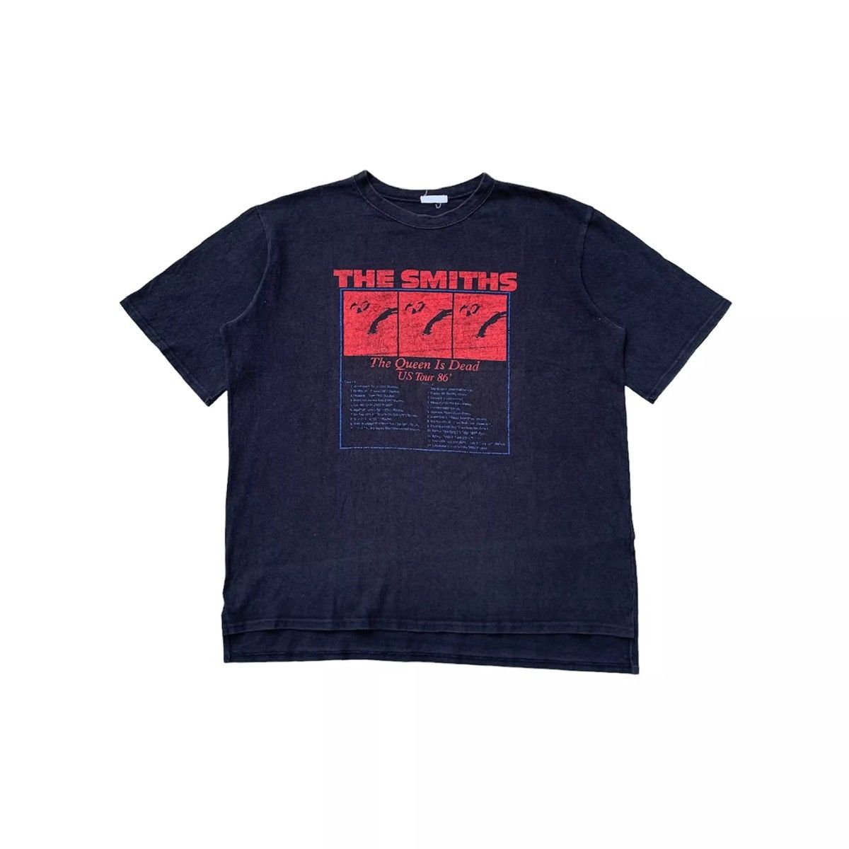 image of Band Tees x Rock T Shirt Vintage The Smiths The Queen Is Dead Band Tshirts in Black, Men's (Size XL