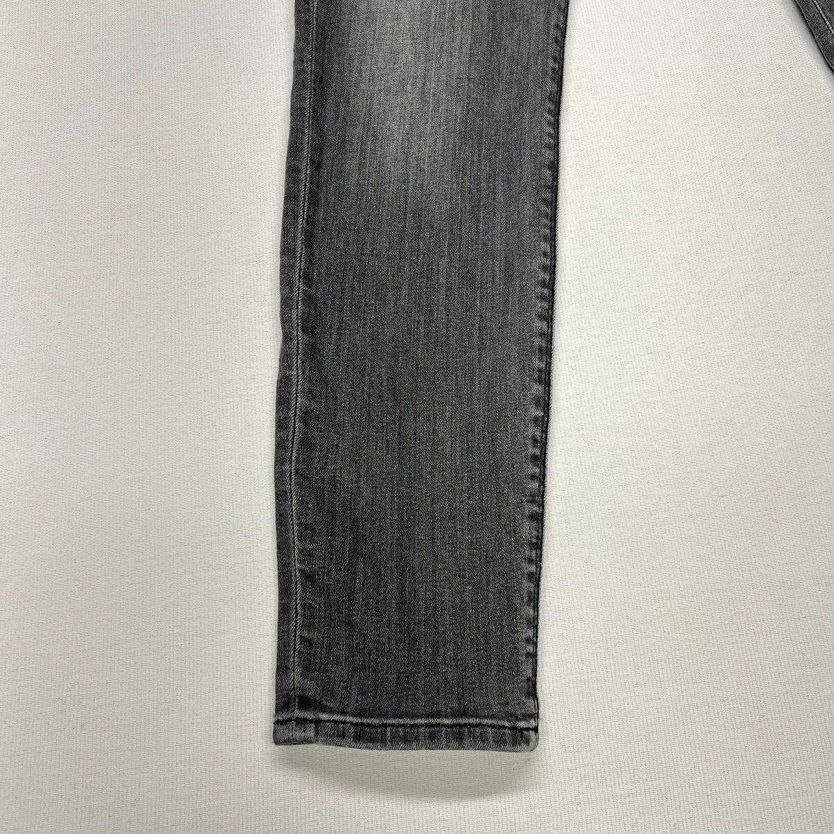 Hudson Hudson Jeans Grey Nico Mid Rise Super Skinny Denim Washed Size 28" / US 6 / IT 42 - 3 Thumbnail