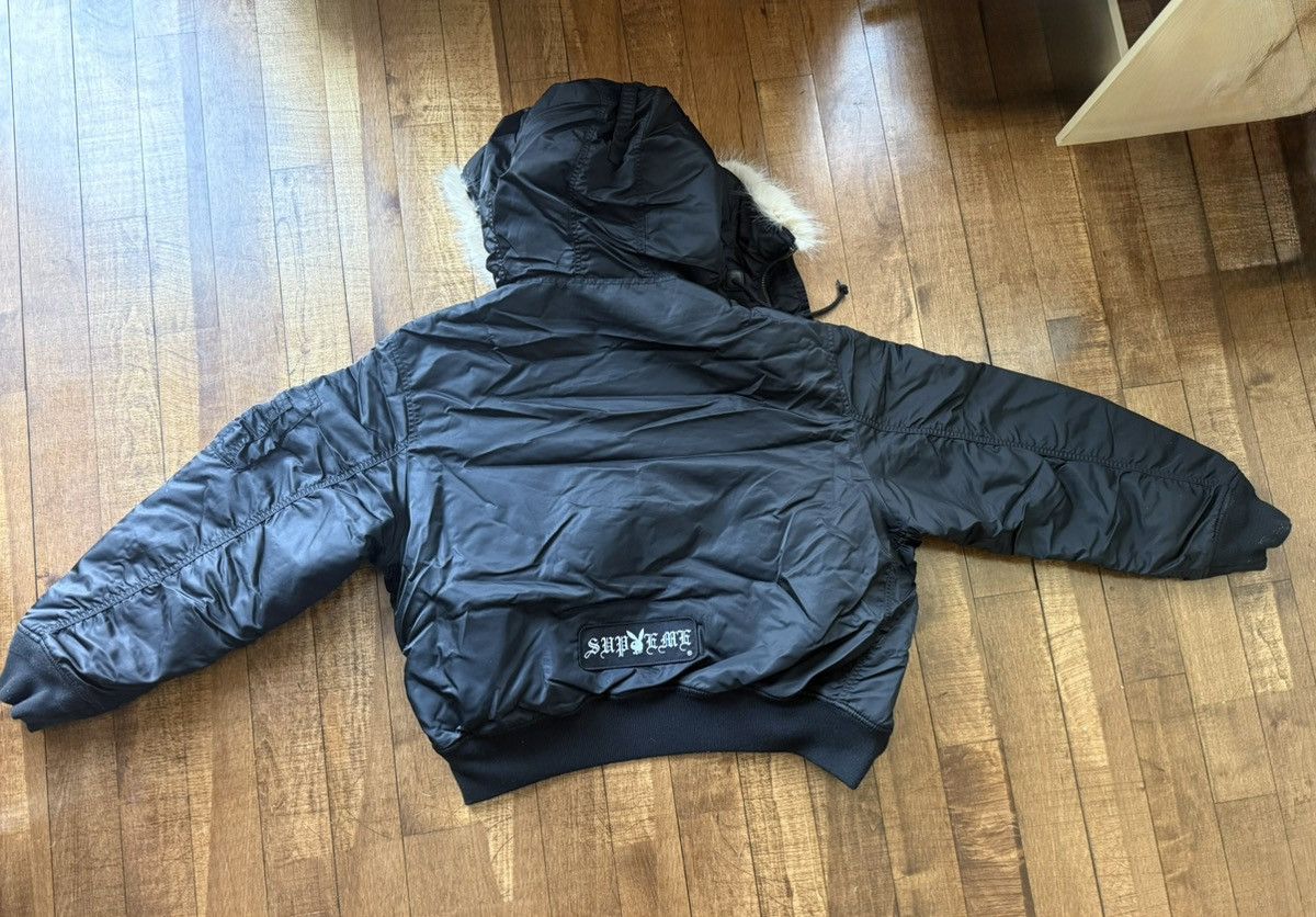 Playboy × Supreme Supreme playboy hooded ma-1 Size US L / EU 52-54 / 3 - 6 Thumbnail