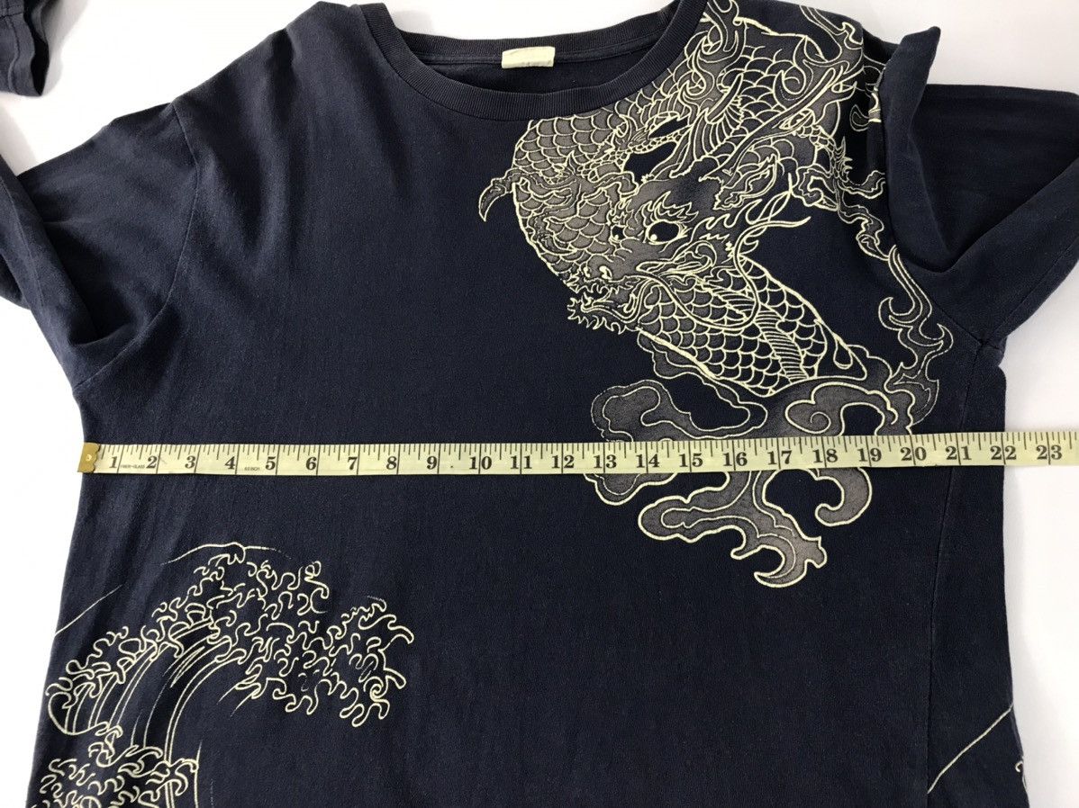 Japanese Brand Vtg Space Opera Faded Colour Big Logo Dragon Long Sleeve Size US L / EU 52-54 / 3 - 9 Thumbnail