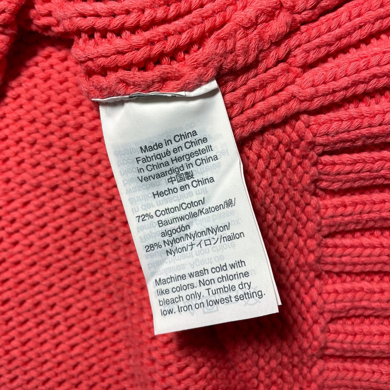 J.Crew J. Crew Always 1988 Rollneck Knit Sweater Coral - Size XS Size XS / US 0-2 / IT 36-38 - 3 Thumbnail