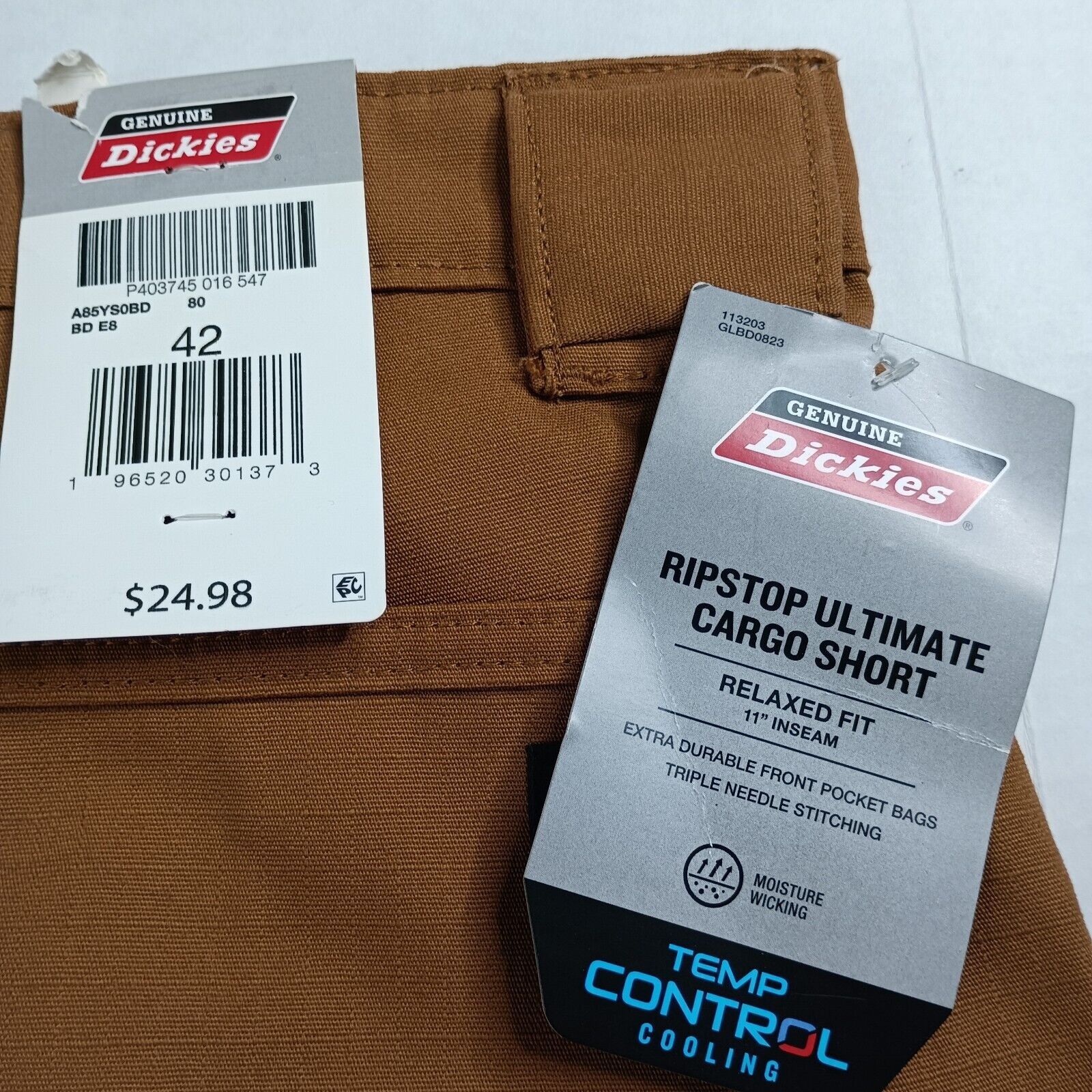 Dickies Dickies Ripstop Ultimate Cargo Short Men's 42 Relaxed Fit Size US 42 / EU 58 - 4 Thumbnail