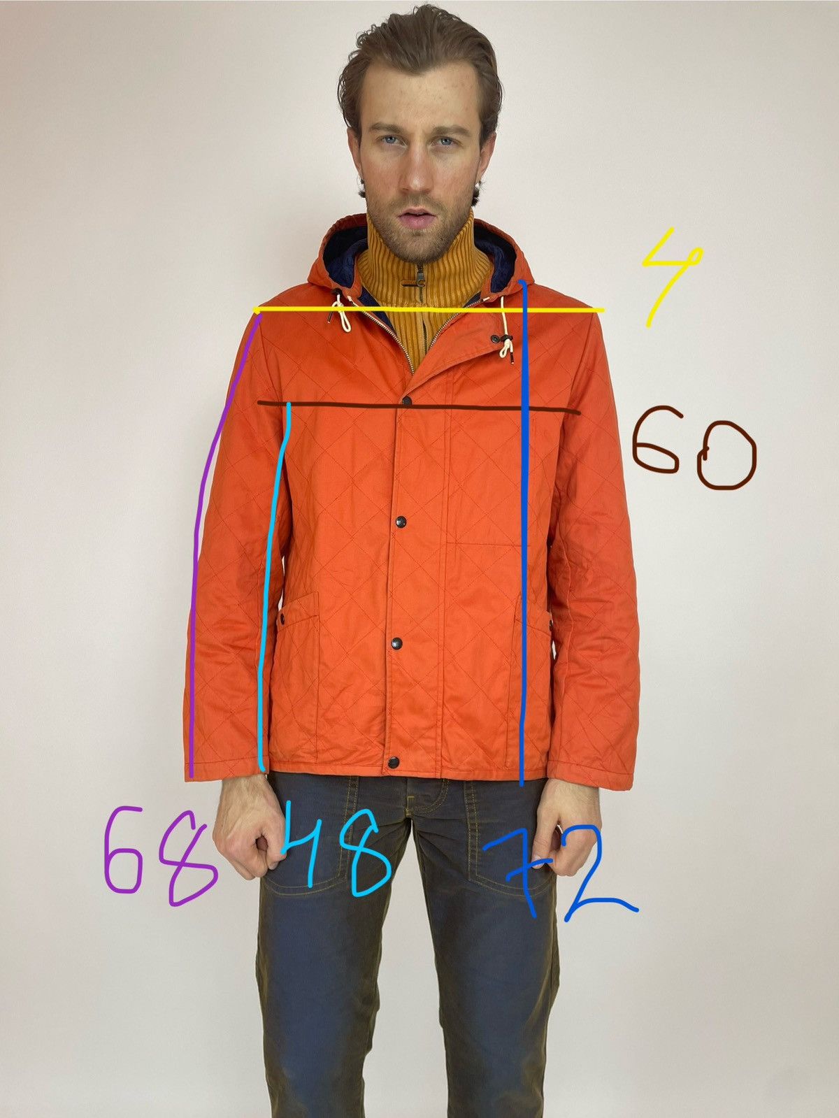 Lavenham LAVENHAM Quilt Hooded JACKET Mens size 42-XL Size US XL / EU 56 / 4 - 22 Thumbnail
