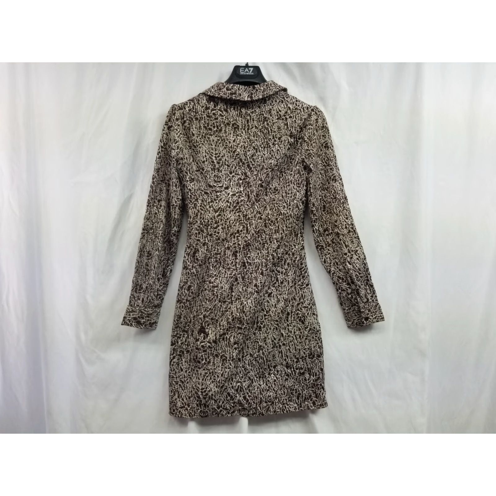 Vintage ASTR Womens Brown Snakeskin Print Long Sleeve Shift Dress Size S NWT Size S / US 4 / IT 40 - 2 Thumbnail