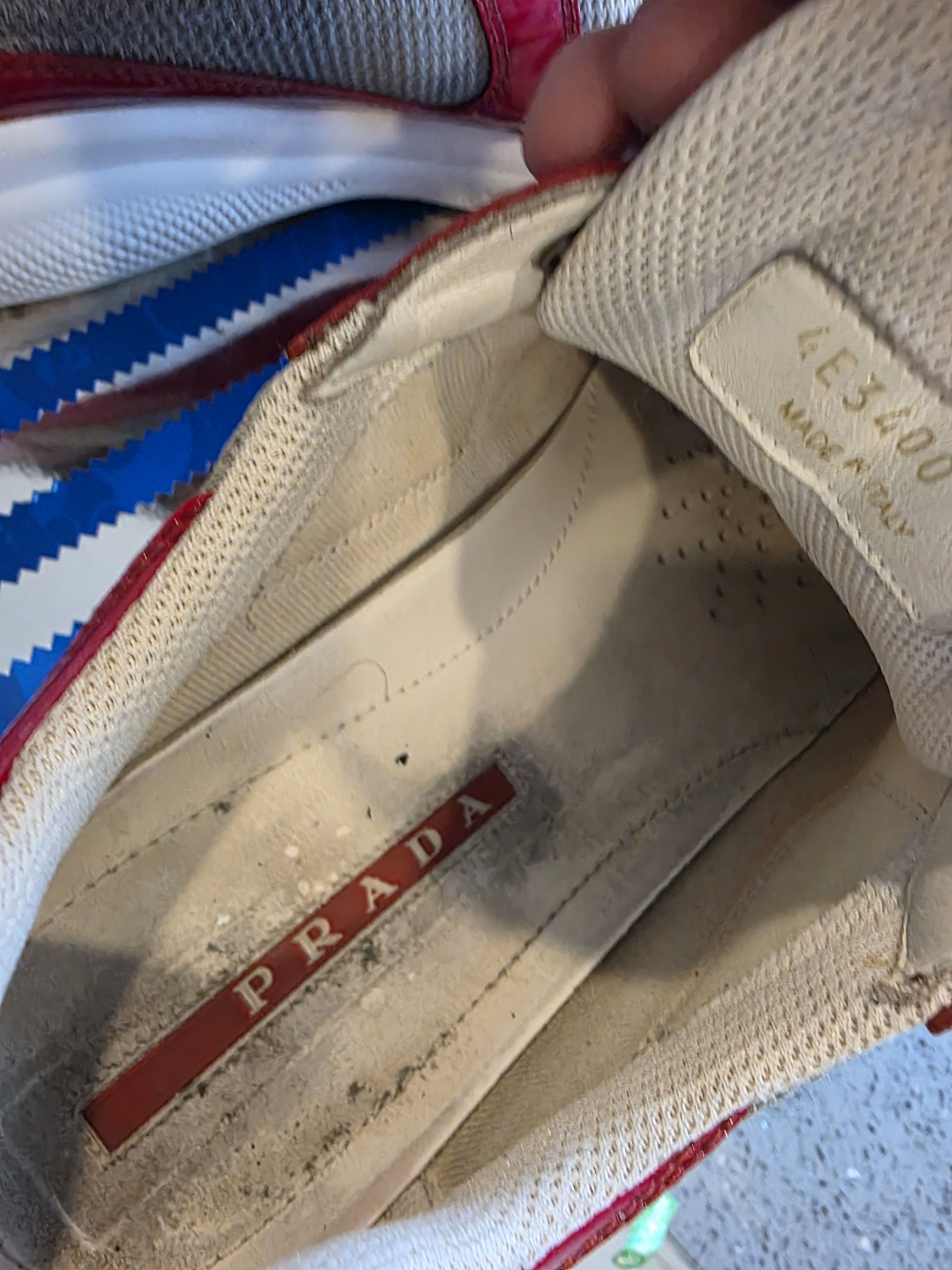 Prada Red Prada America's Cup Sneakers Size US 9 / EU 42 - 14 Thumbnail