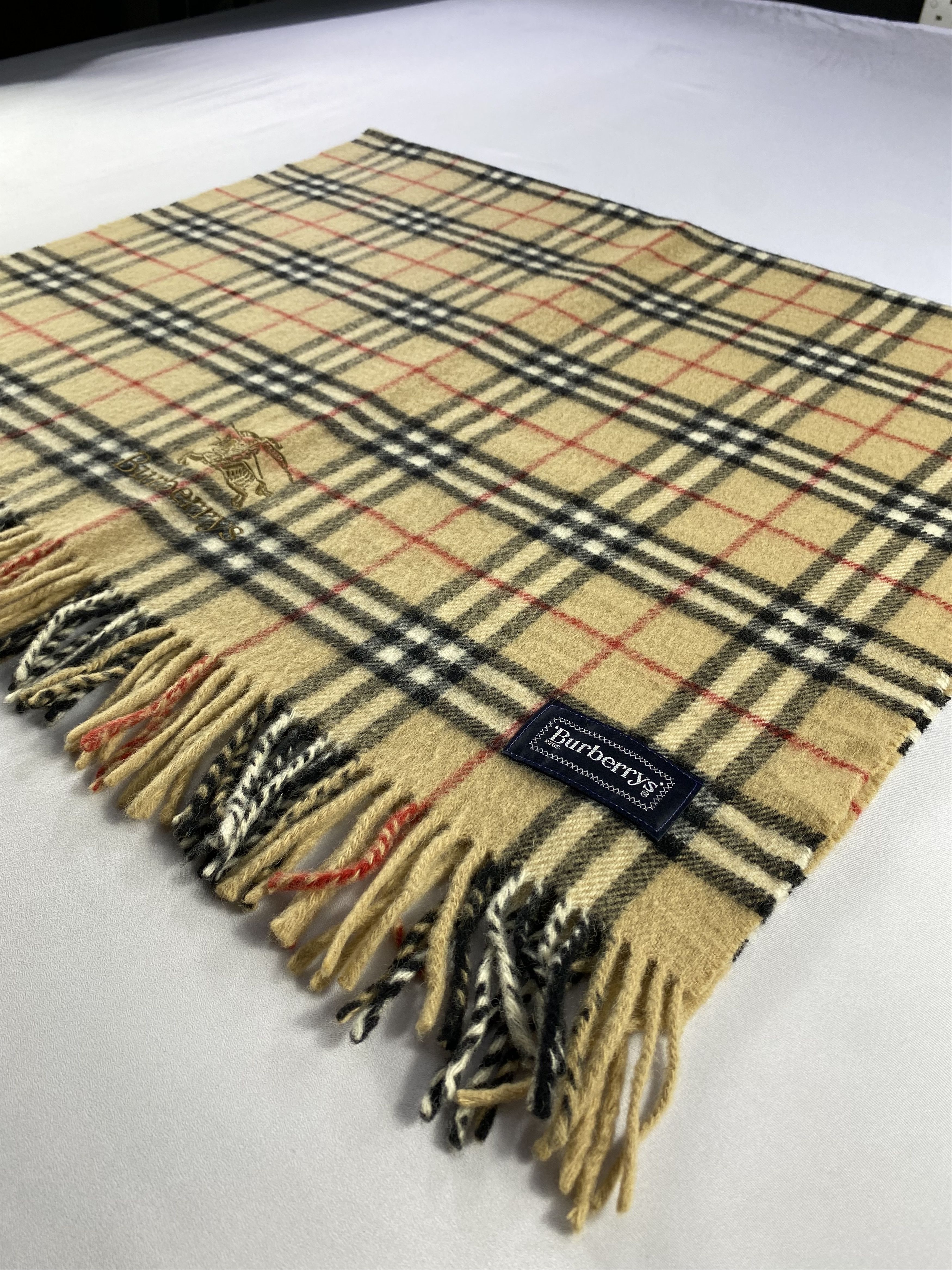 Burberry × Vintage Burberry Scarf / Muffler / Neckwear Size ONE SIZE - 2 Thumbnail