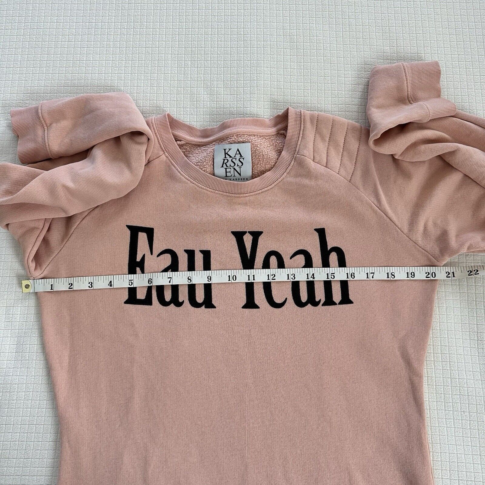 Other Zoe Karssen Eau Yeah Peach Sweatshirt Size Medium Size M / US 6-8 / IT 42-44 - 6 Thumbnail