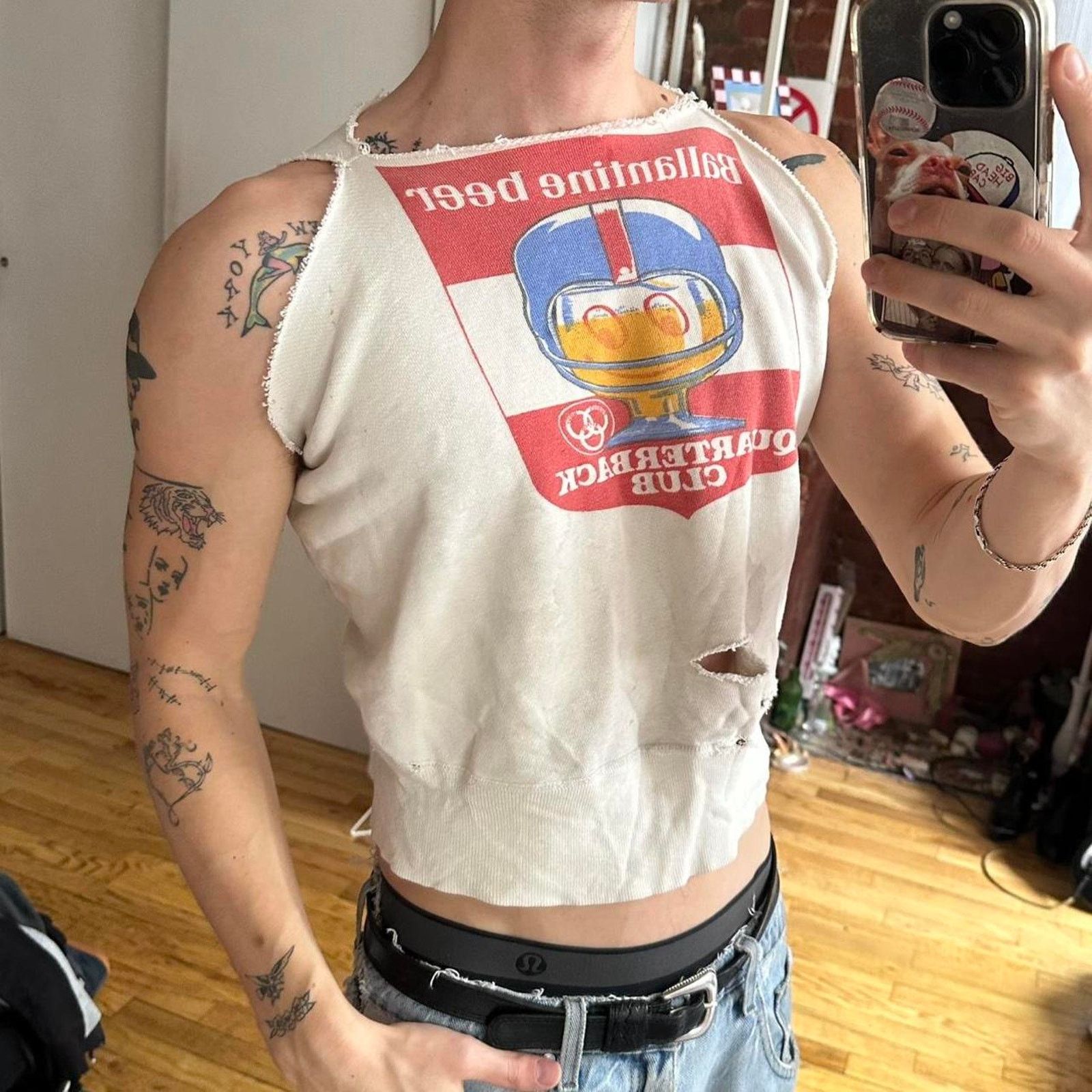 Vintage Vintage 60s Beer Football Club Crewneck Sweat Sweatshirt Size US S / EU 44-46 / 1 - 7 Thumbnail