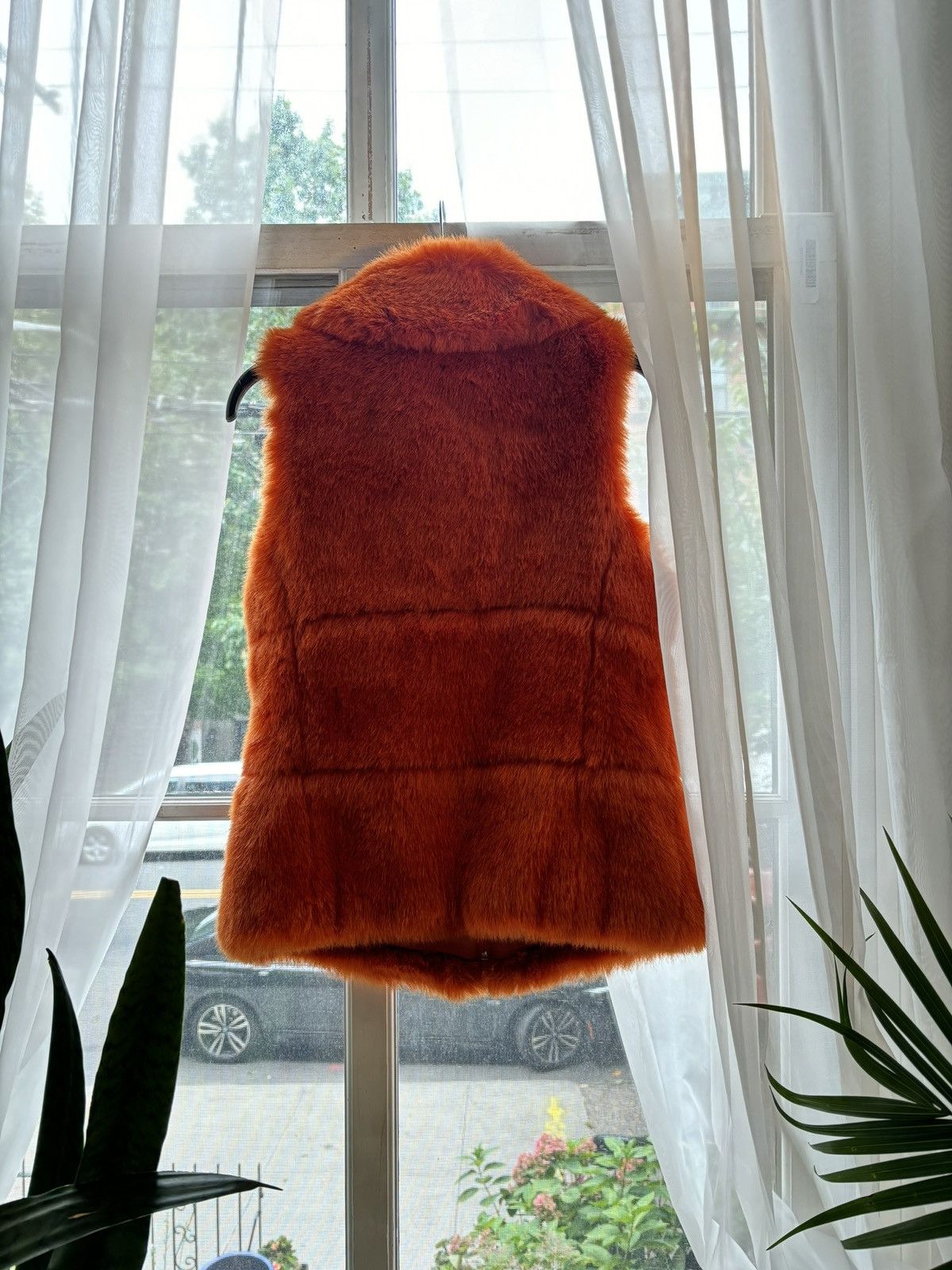Hysteric Glamour Hysteric Glamour Orange Faux Fur Vest Size US S / EU 44-46 / 1 - 2 Thumbnail