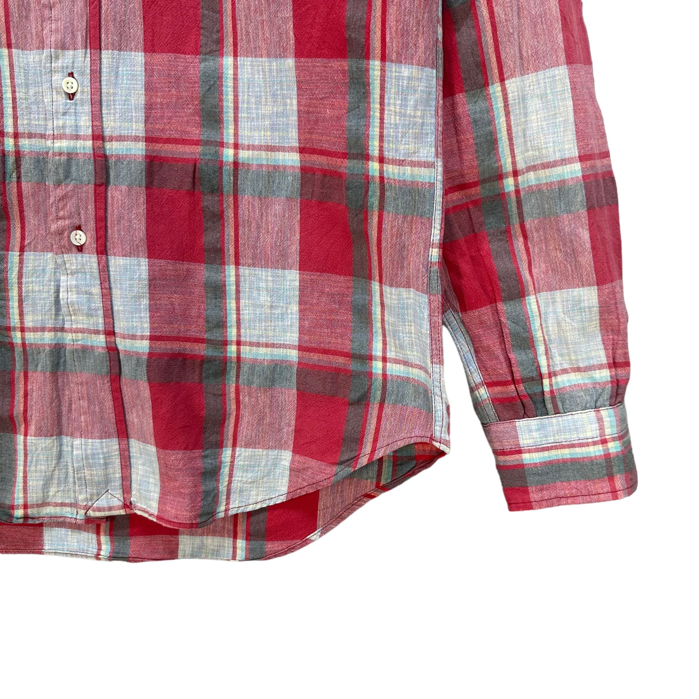 Sugar Cane SUGAR CANE CHECKED PLAID BUTTON UPS SHIRT #8999-47 Size US M / EU 48-50 / 2 - 5 Thumbnail