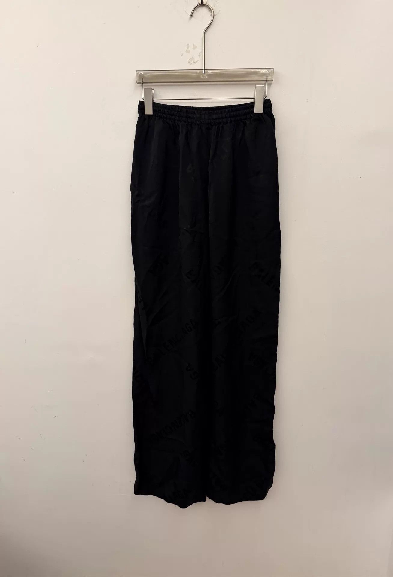 Balenciaga Balenciaga Mid-Waist Logo All-Over Jacquard Pants 34 New Size 24" / US 00 / IT 34 - 1 Thumbnail