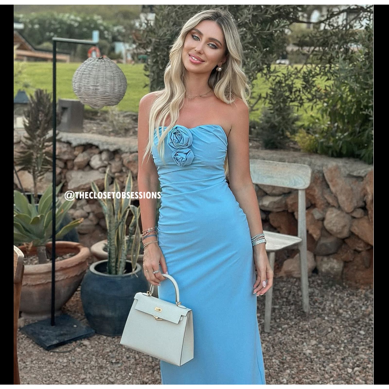 Zara ZARA BLOGGER FAVE!!! Midi Dress with Floral Applique NWT Size XL / US 12-14 / IT 48-50 - 9 Thumbnail