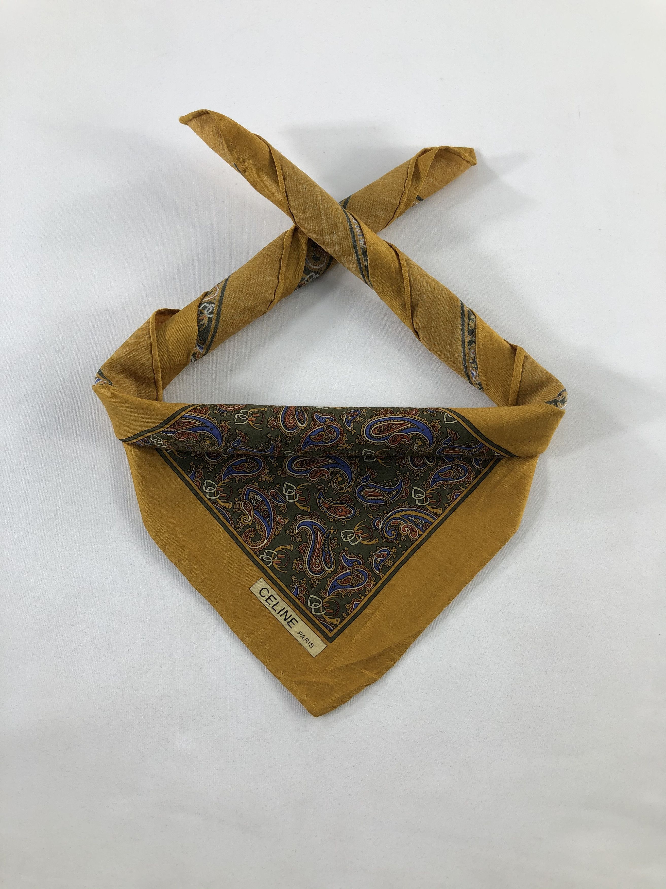 Celine Celine Handkerchief / Bandana / Neckerchief / Babushka Size ONE SIZE - 2 Thumbnail
