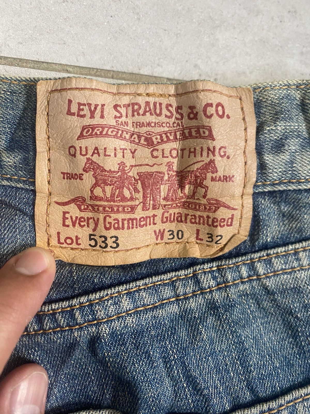 Levi's LEVIS 533 JAPAN Size US 30 / EU 46 - 11 Thumbnail