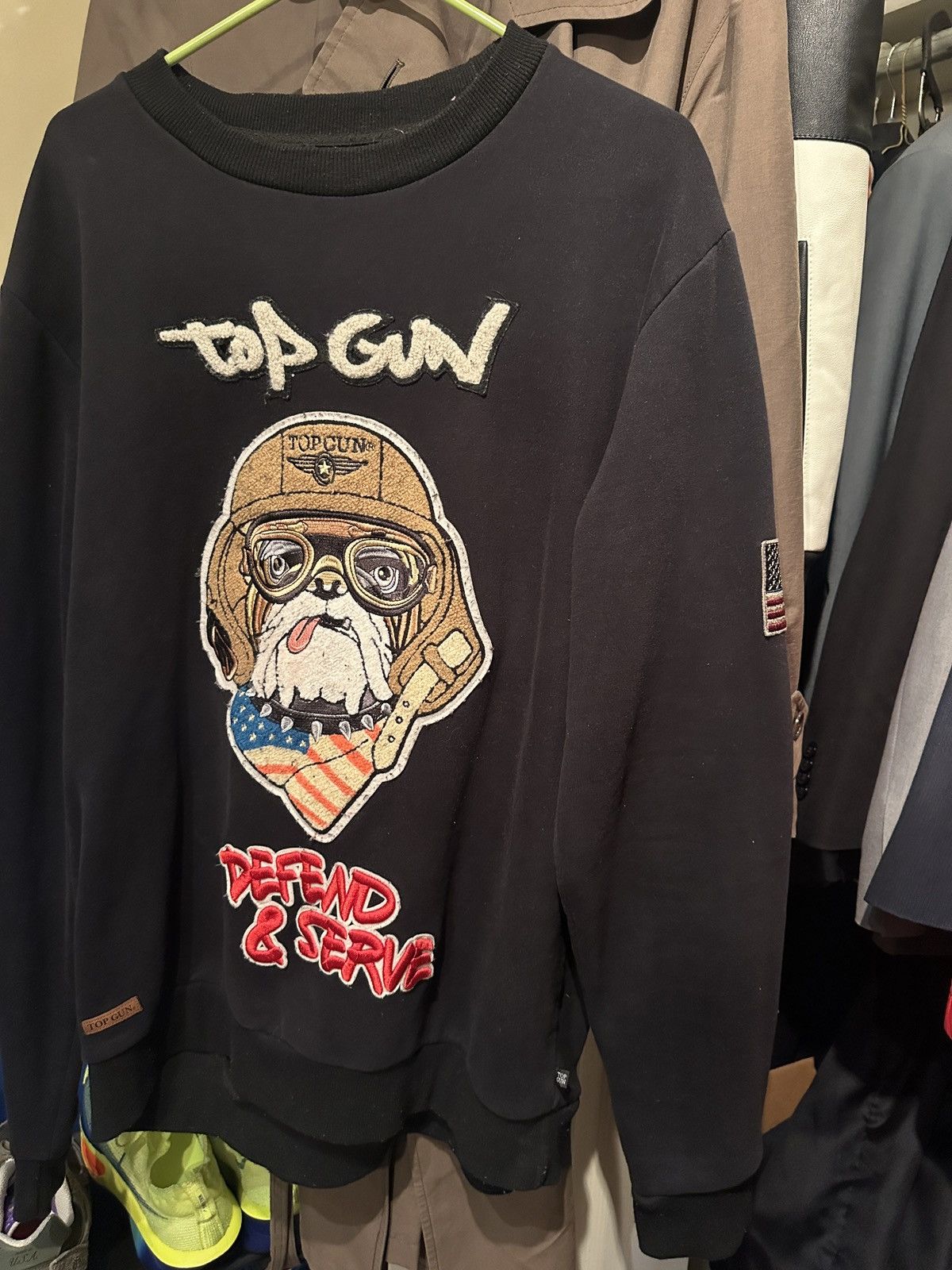 Other Top Gun Defend and Serve Crewneck Size US L / EU 52-54 / 3 - 3 Thumbnail