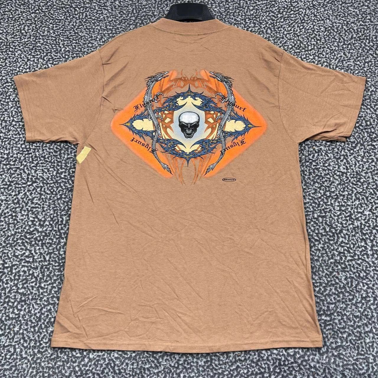 Tultex Vintage Flysurf Shirt Men Short Sleeve Crew Neck L Cotton Size US L / EU 52-54 / 3 - 1 Thumbnail