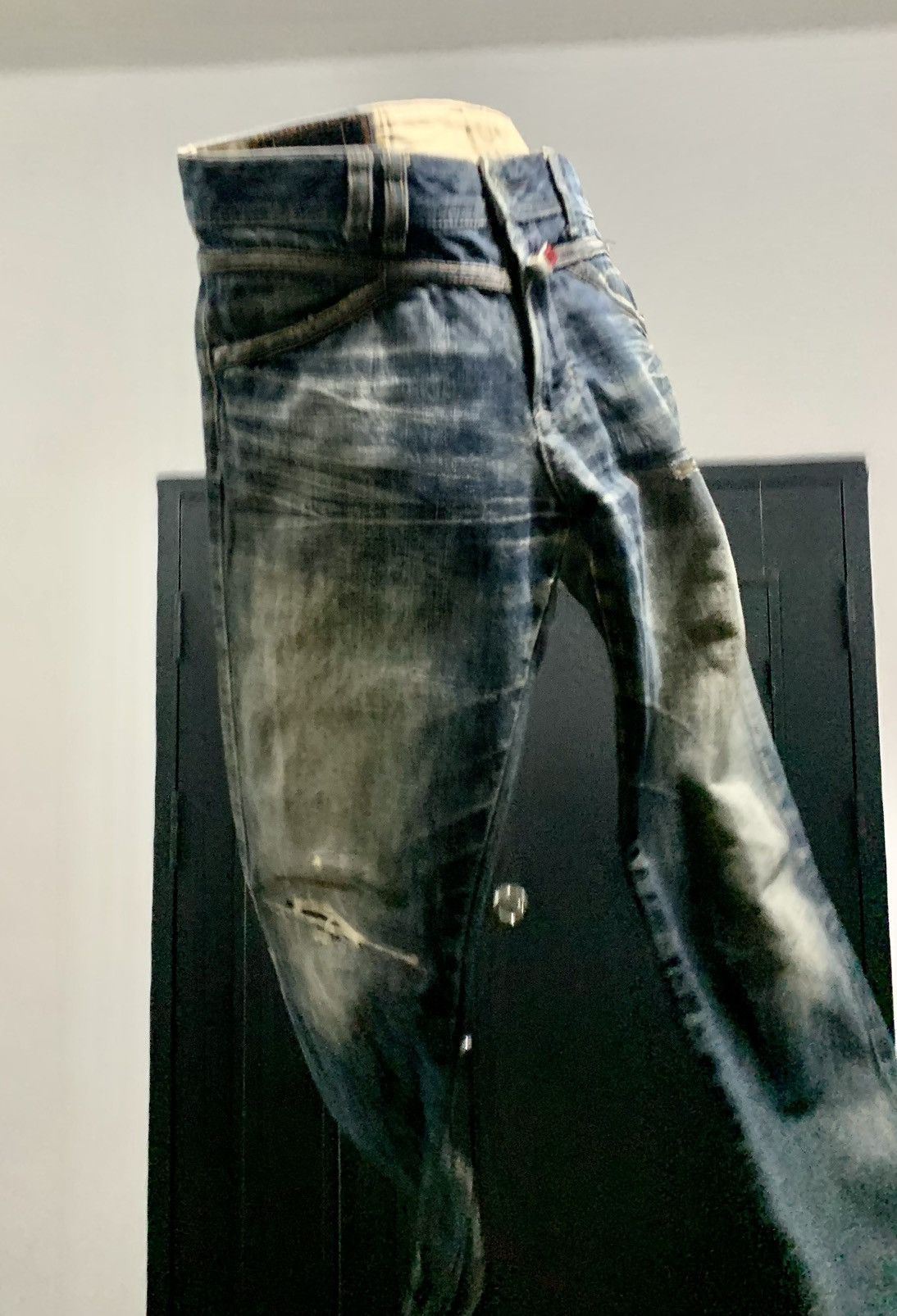 Marithe + Francois Girbaud Marithe Francois Girbaud Distressed Denim Size US 30 / EU 46 - 19 Thumbnail