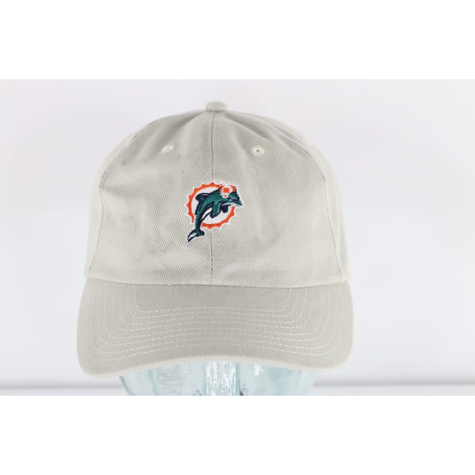 NFL × Vintage Vintage NFL Distressed Miami Dolphins Football Hat Size ONE SIZE - 1 Thumbnail