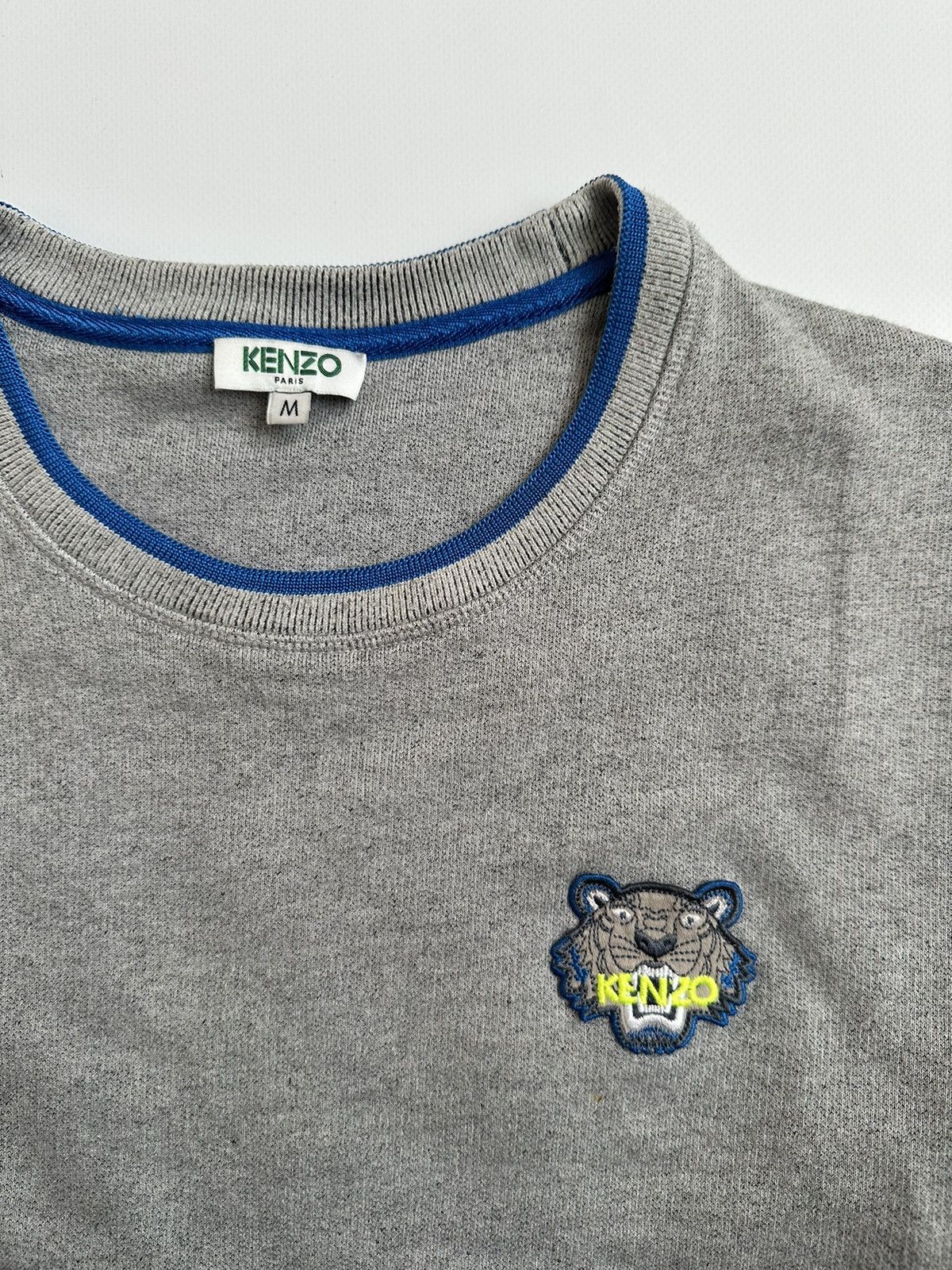 Kenzo Kenzo Tiger Small Embroidery Logo Sweatshirt Y2K Size US M / EU 48-50 / 2 - 4 Thumbnail