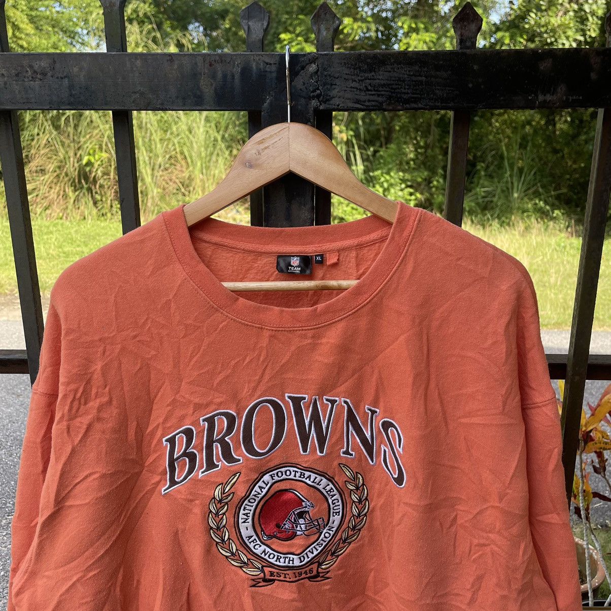 NFL × Vintage 🔥Vintage NFL Brown National Football League Sweatshirts Size US L / EU 52-54 / 3 - 7 Thumbnail