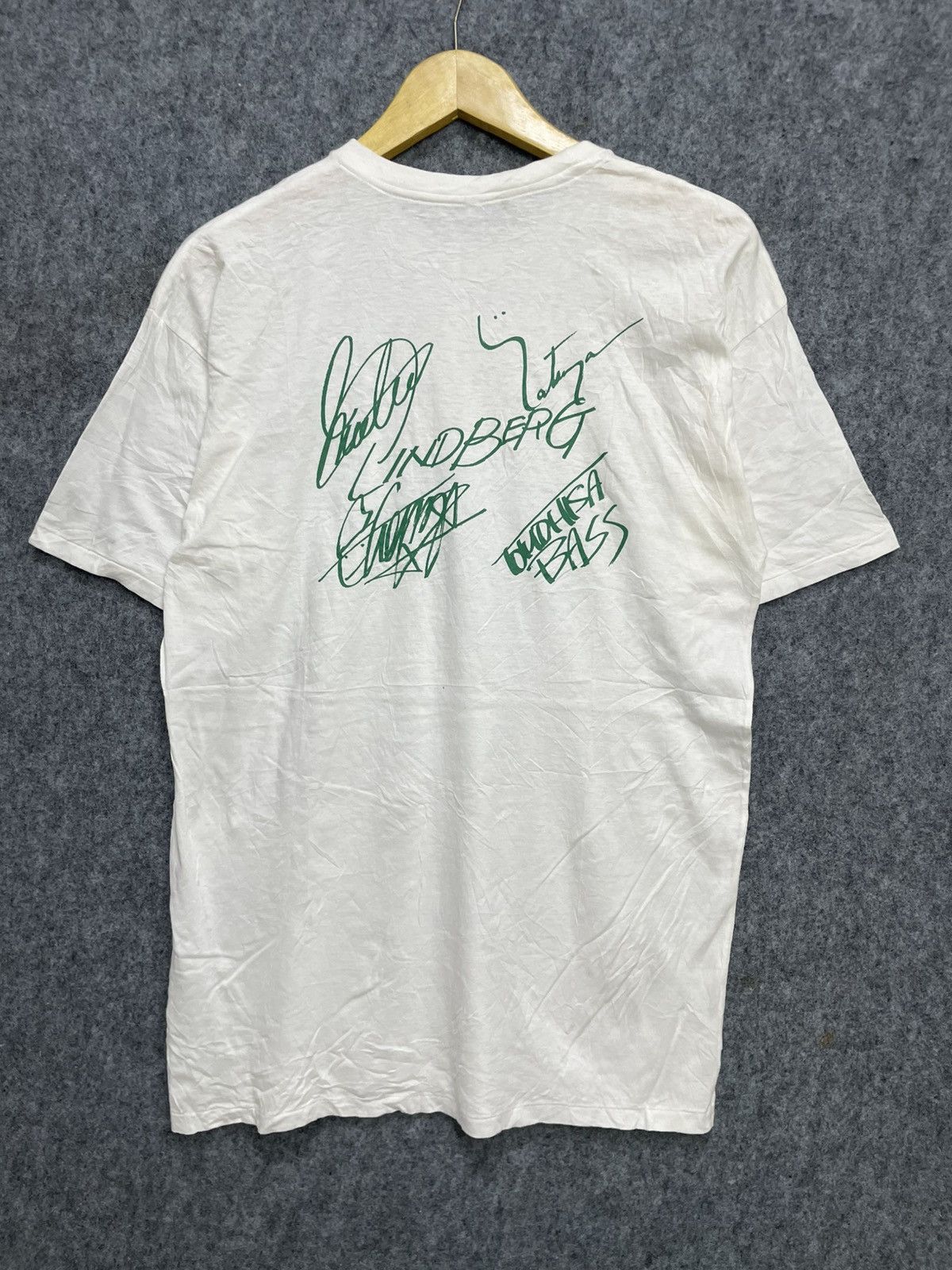 Band Tees Vintage 90s LINDBERG Japanese Pop Rock Band T-Shirt Size US M / EU 48-50 / 2 - 1 Thumbnail
