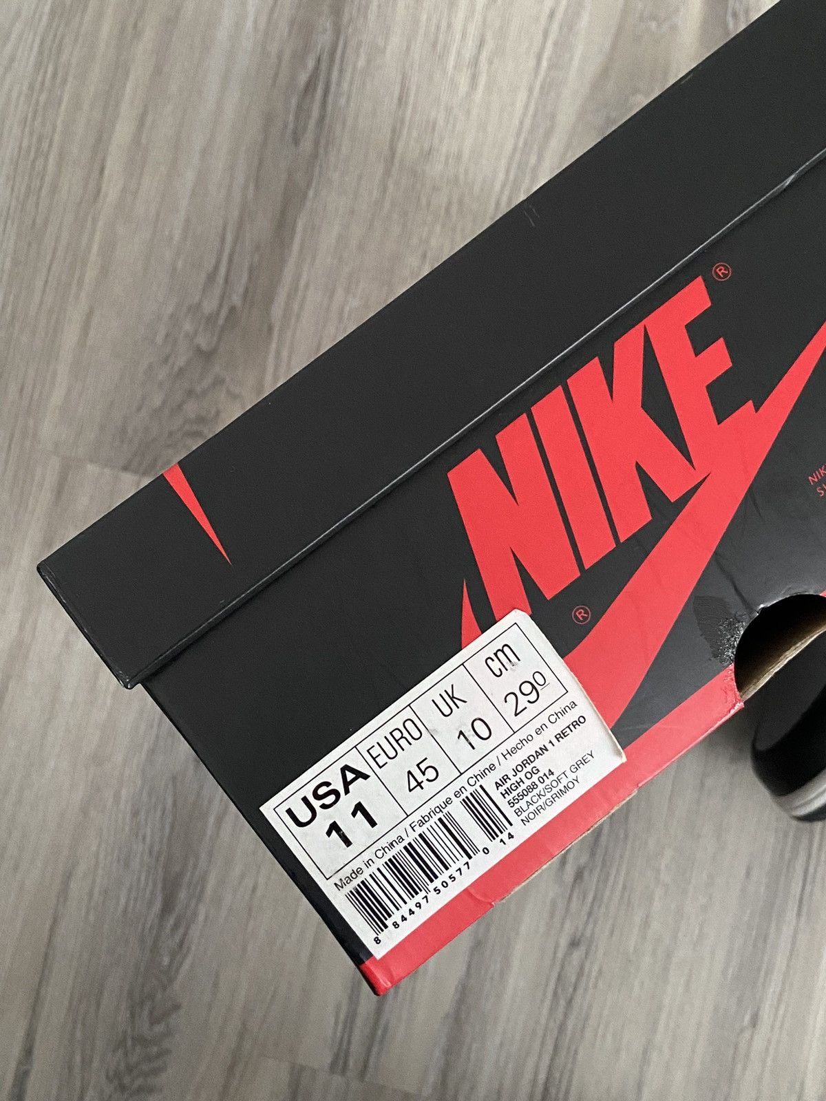 Jordan Brand 2013 Jordan 1 High OG Shadow Size US 11 / EU 44 - 11 Thumbnail
