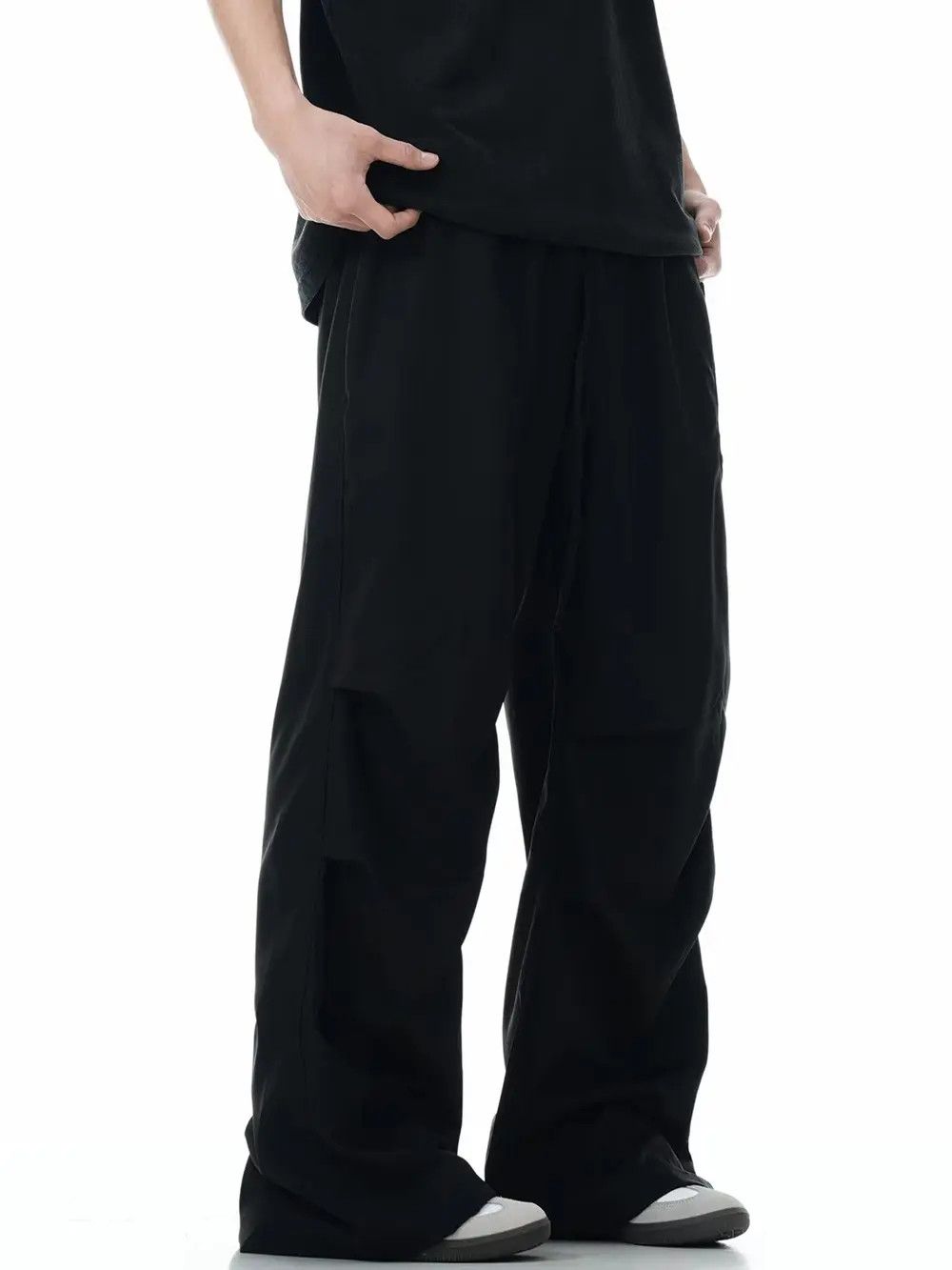 Japanese Brand × Jean Pleated hip-hop street casual trousers Size US 32 / EU 48 - 2 Thumbnail