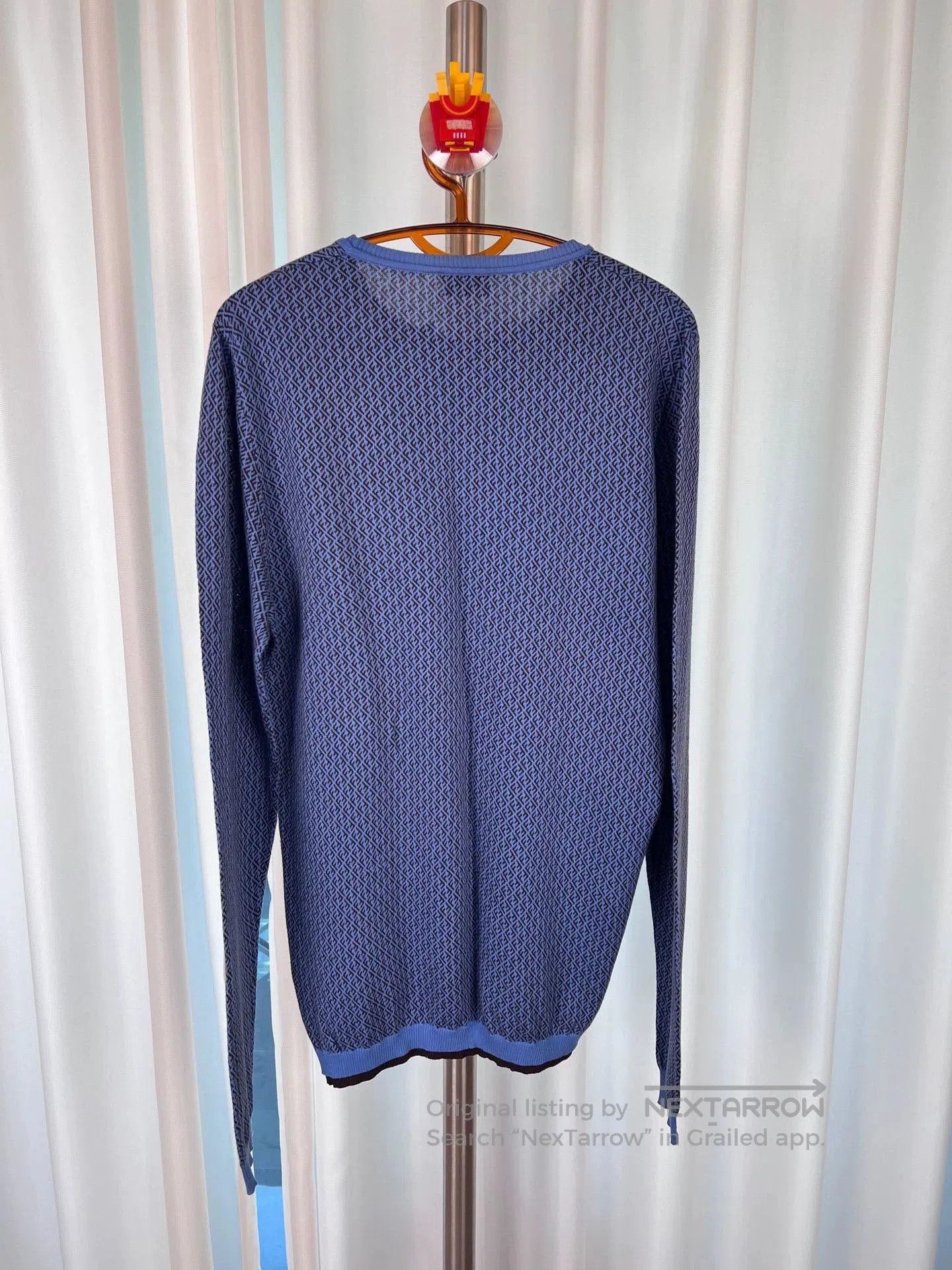 Fendi FENDI Wool Monogram Sweater. Size US XL / EU 56 / 4 - 2 Thumbnail