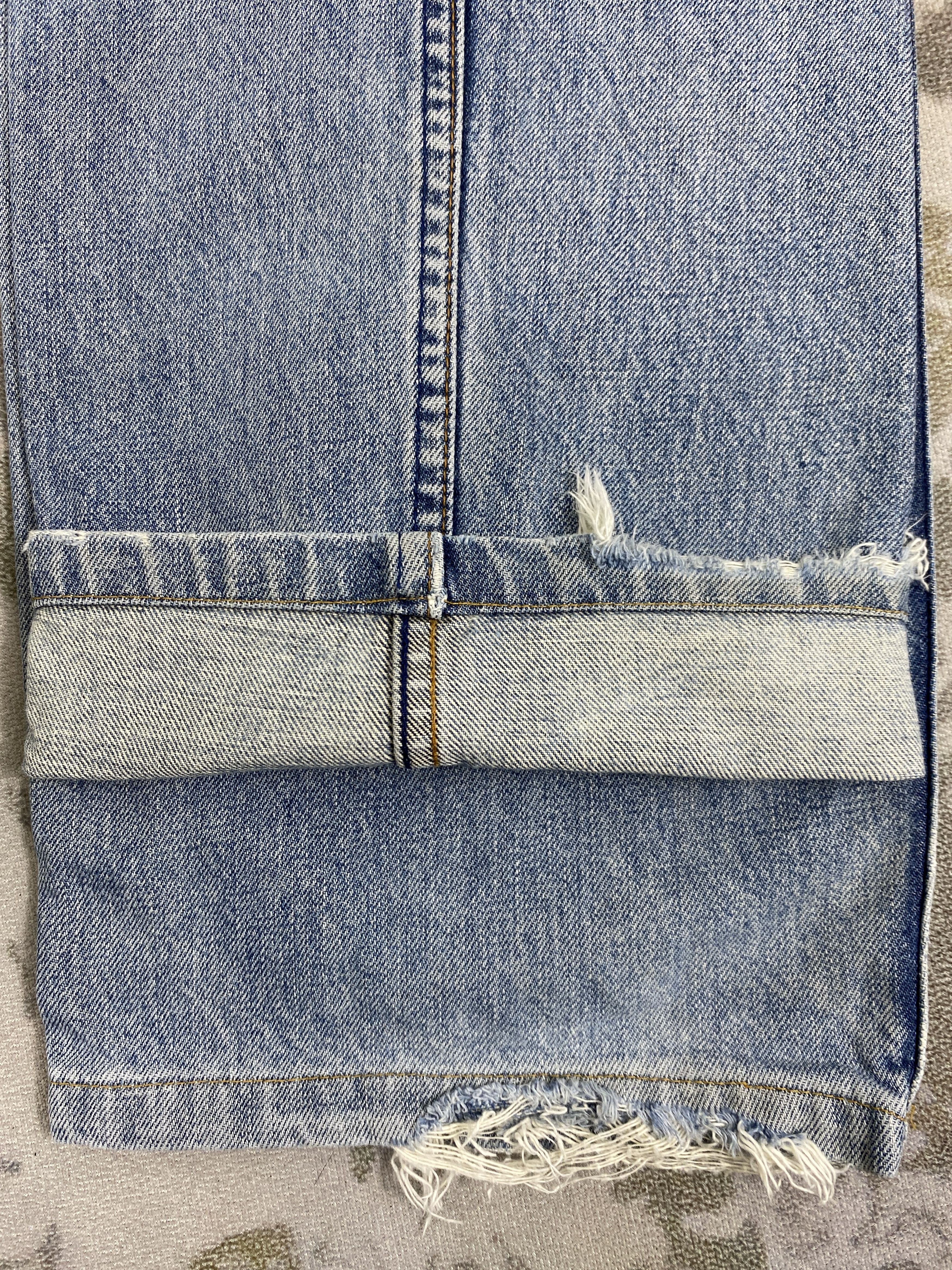 Levi's Distressed Blue Vintage Levi's Jeans 35x30 Denim- JN3657 Size US 35 - 12 Thumbnail