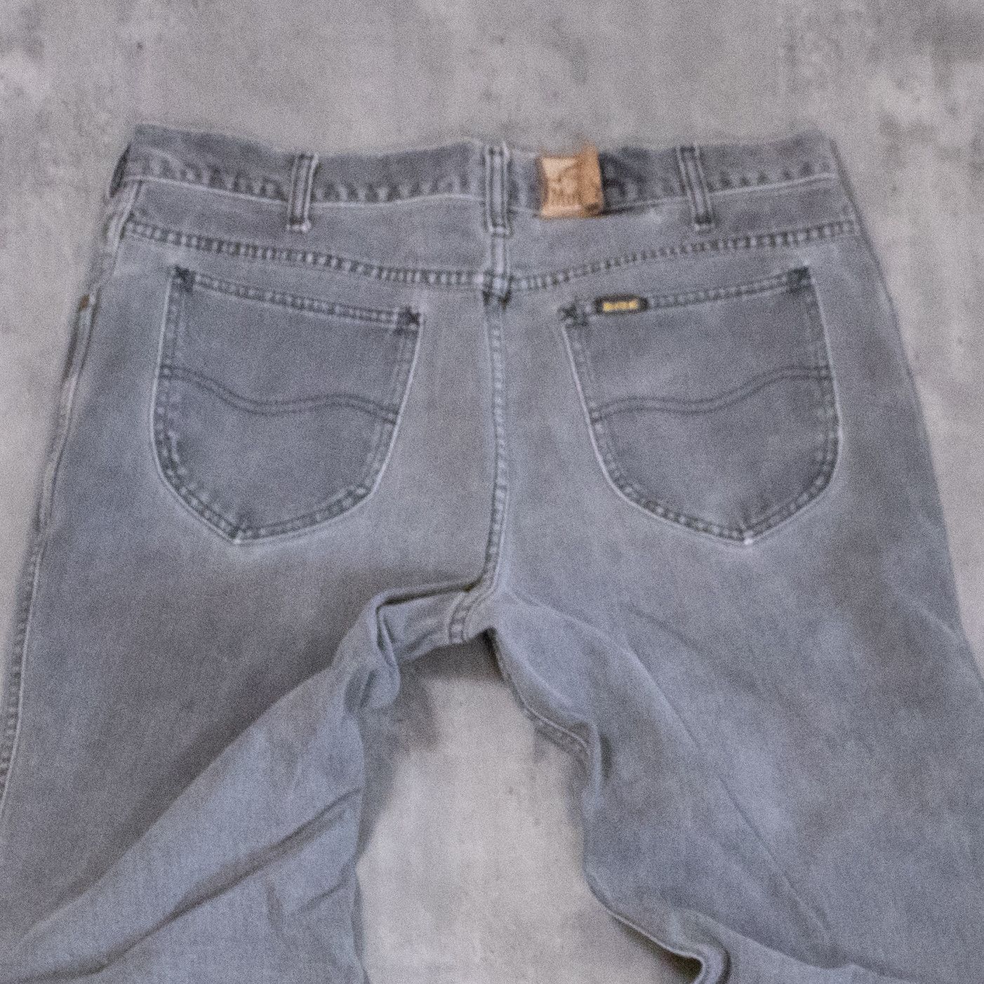 Mustang × Vintage Vintage 1990’s Mustang Faded Charcoal Grey Denim Size US 34 / EU 50 - 10 Thumbnail