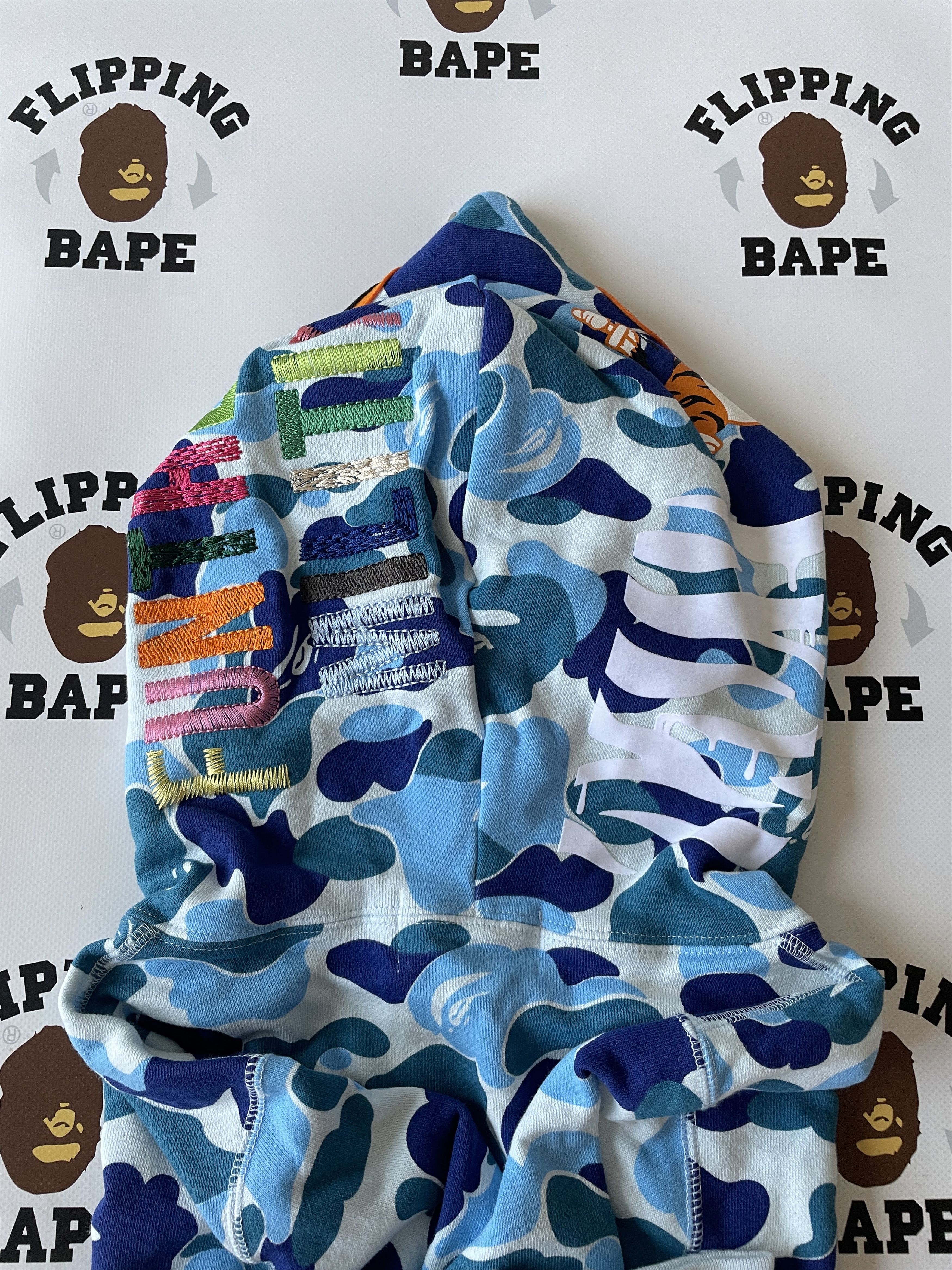 Bape BAPE ABC CAMO TIGER FULL ZIP HOODIE (2024) Size US XL / EU 56 / 4 - 5 Thumbnail