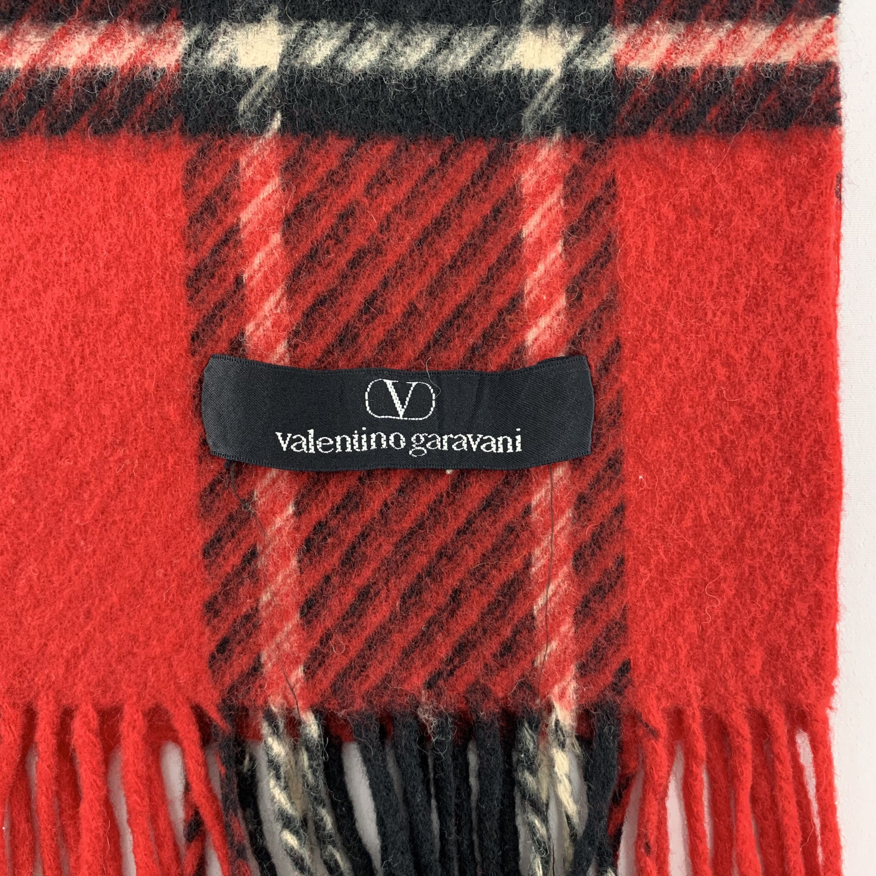 Vintage Valentino Garavani Scarf Wool Muffler Neck Wrap BL4433 Size ONE SIZE - 3 Thumbnail