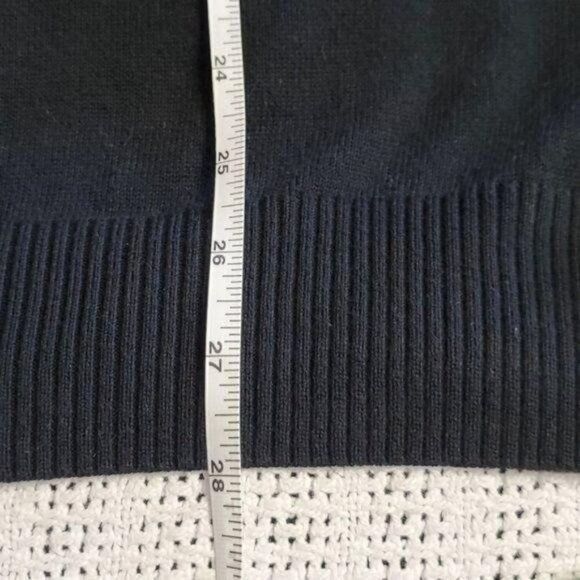 Johnston & Murphy Johnston & Murphy Buttoned Wool Mock Collared Pullover Sz L Size US L / EU 52-54 / 3 - 6 Thumbnail