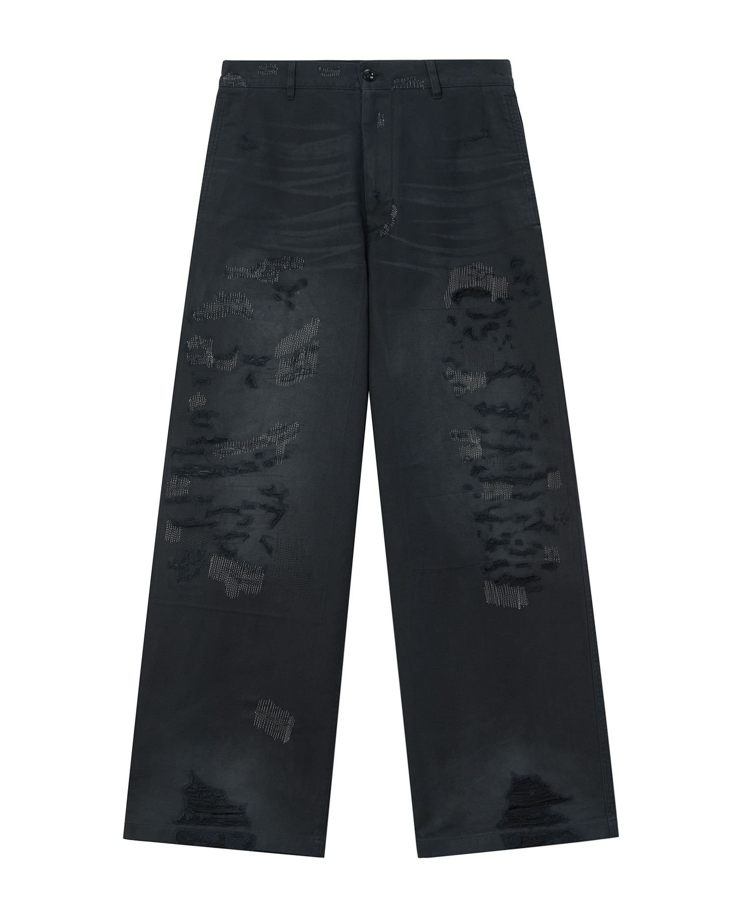 Acne Studios Acne Studios Distressed Design Casual Pants Size US 42 / EU 58 - 1 Thumbnail