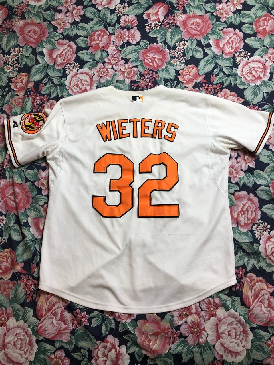 Majestic Majestic Baltimore Orioles Baseball Button Up Shirt Size M Size US M / EU 48-50 / 2 - 22 Thumbnail