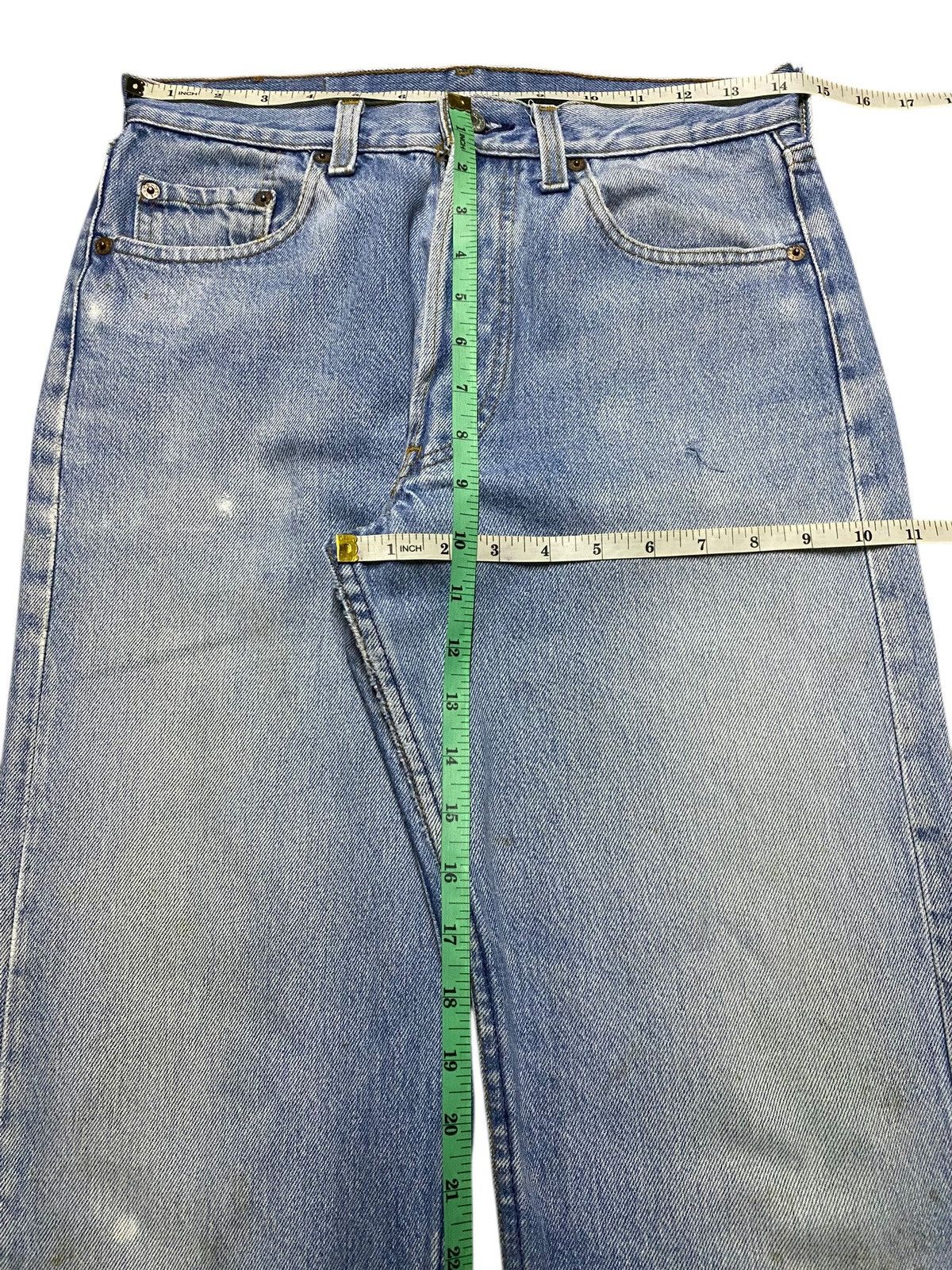 Levi's Vintage Levis 501 80s Blue Wash Loose Jeans Size US 29 - 9 Thumbnail