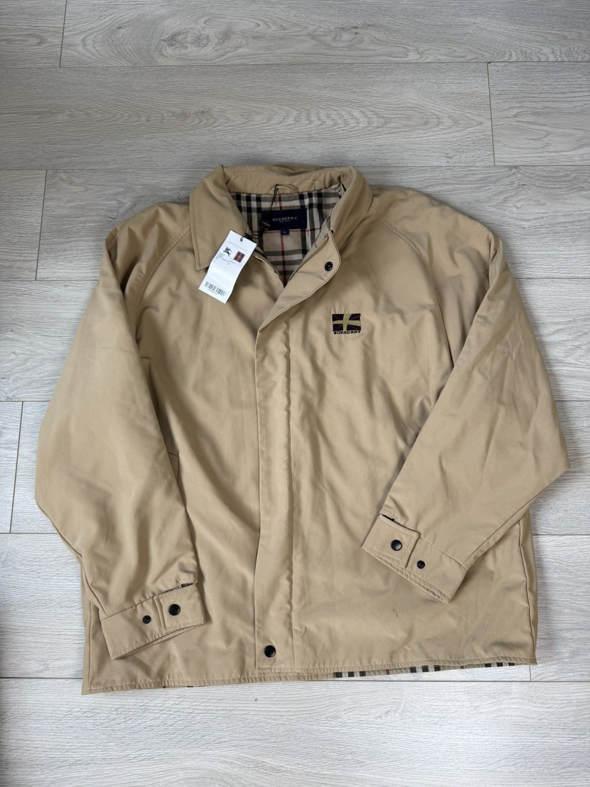 Burberry Burberry Vintage Nova Check Bomber Jacket Size US XL / EU 56 / 4 - 3 Thumbnail