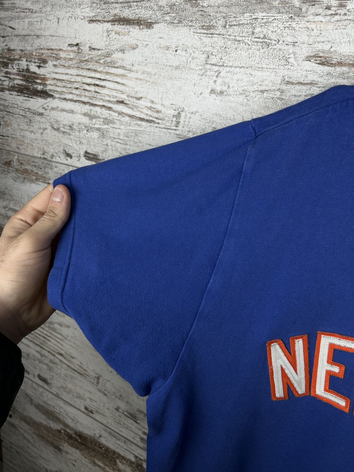 MLB Mens Vintage Nike New York T Shirt big logo y2k MLB mets 90s Size US M / EU 48-50 / 2 - 4 Thumbnail