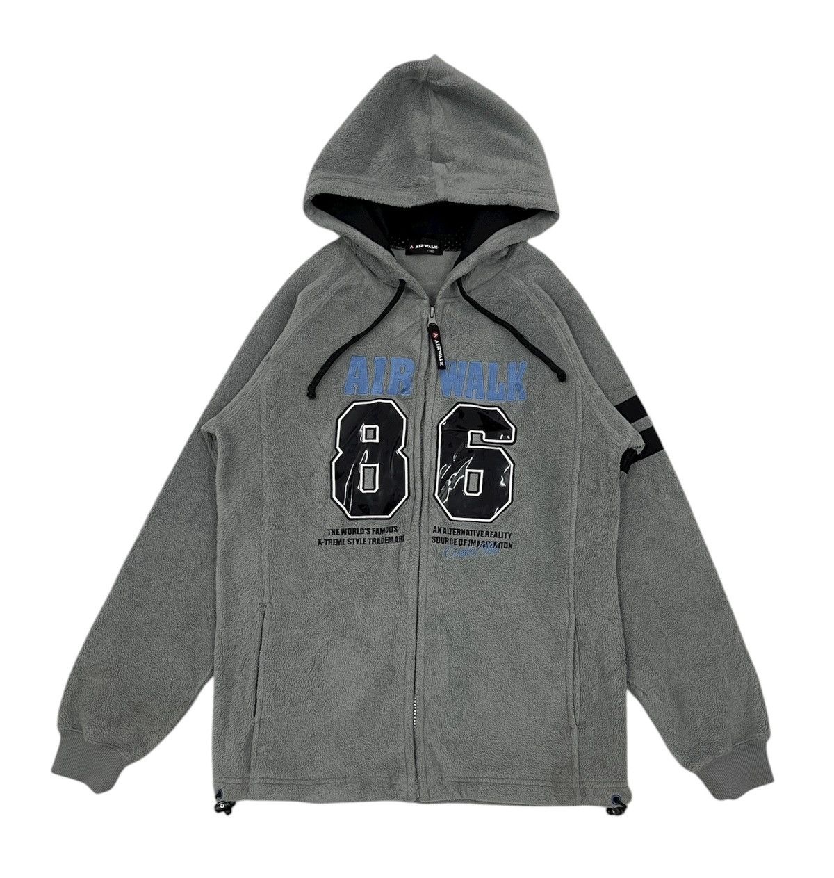 Airwalk Airwalk 86 Fleece Sweater Jacket Hoodie Size US S / EU 44-46 / 1 - 1 Thumbnail