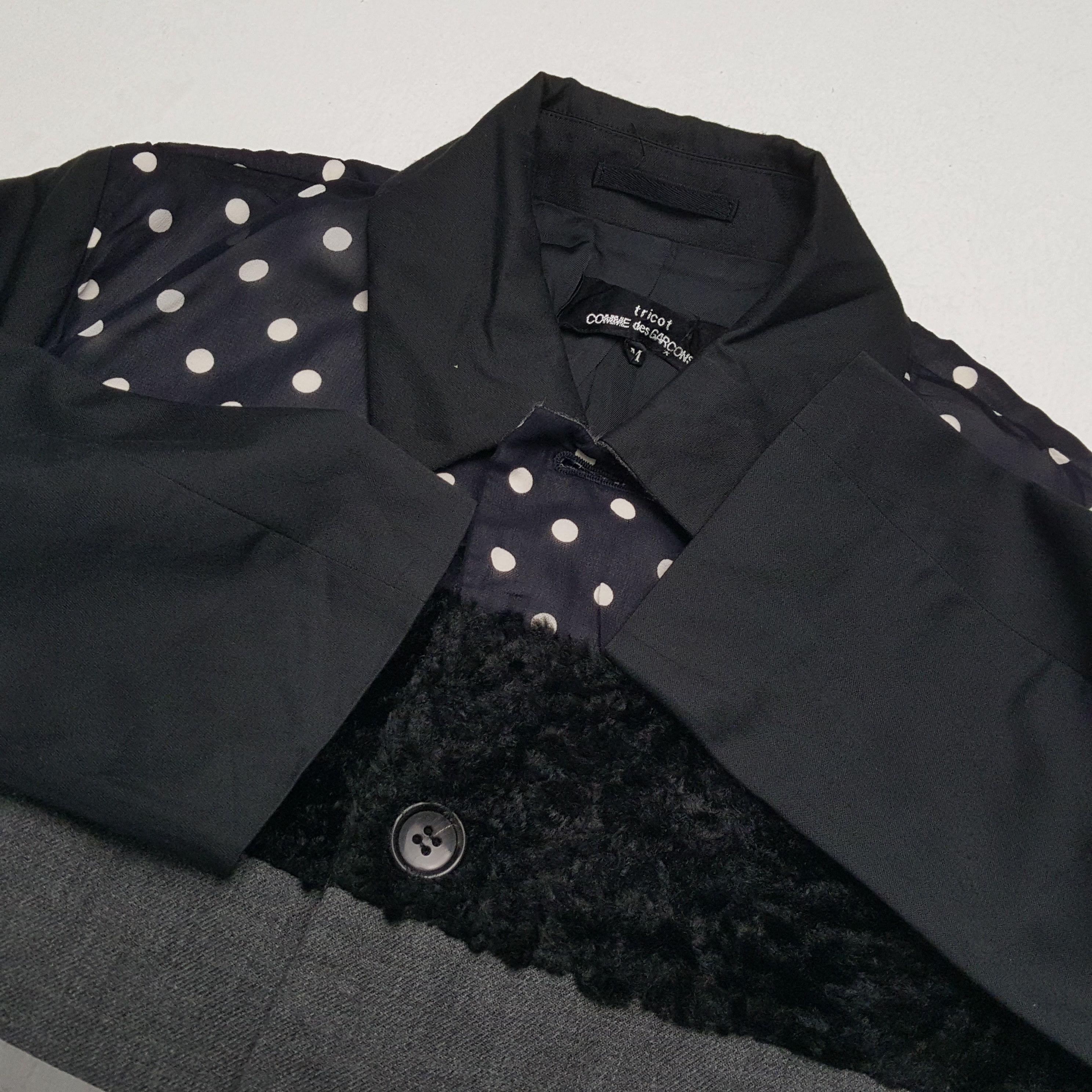 Comme des Garcons × Japanese Brand × Vintage COMME DES GARCONS TRICOT Rare Design Designer Jacket Size US S / EU 44-46 / 1 - 9 Thumbnail